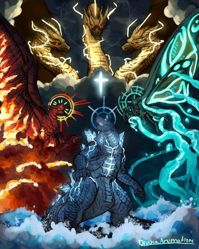 798x1001 Godzilla/ the whole franchise/ monster verse