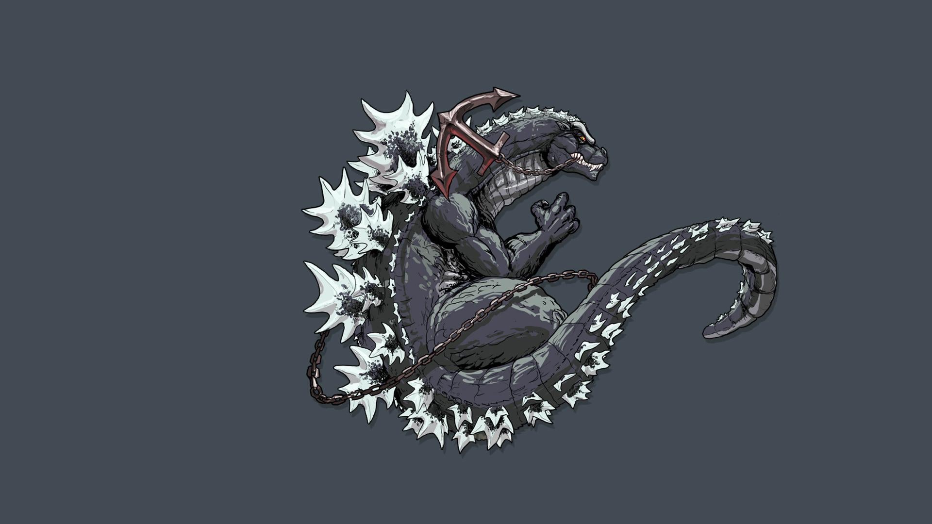 1920x1080 godzilla, monster, art Wallpaper, HD Vector 4K Wallpaper, Image, Photo and Background