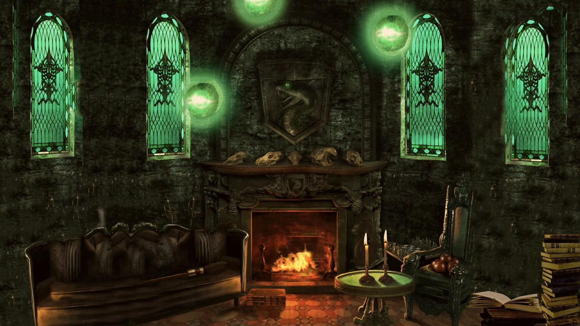 Slytherin Common Room Wallpapers Top Free Slytherin Common Room 