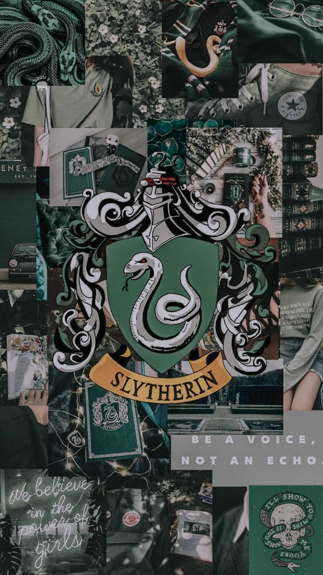 1079x1920 Slytherin Wallpaper