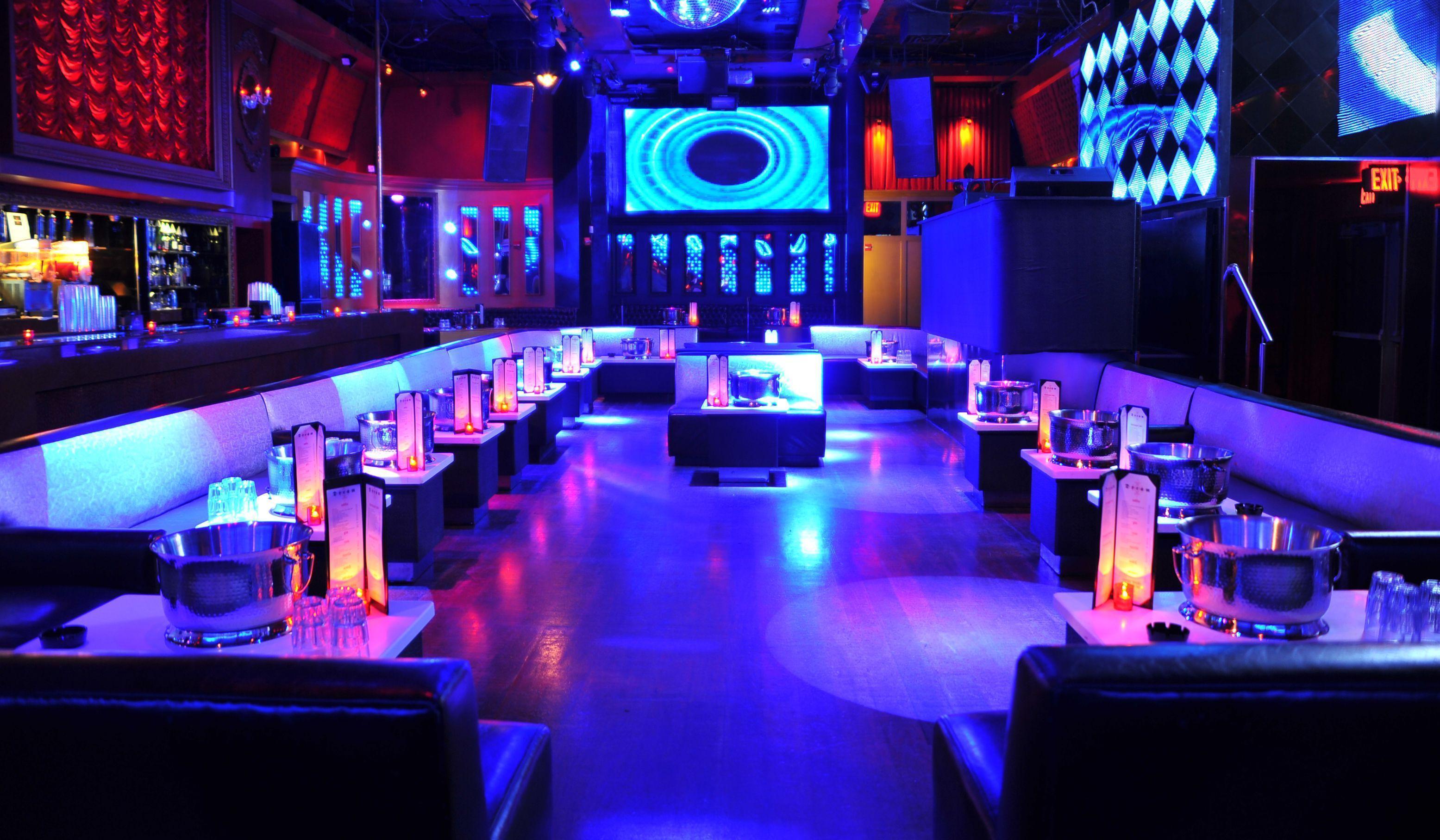 3110x1816 Anime Night Club Wallpaper