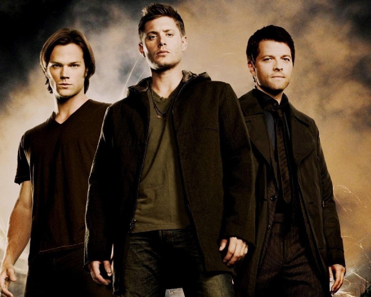 1280x1024 Dean Winchester And Sam Winchester And CASTIEL Supernatural HD Wallpaper