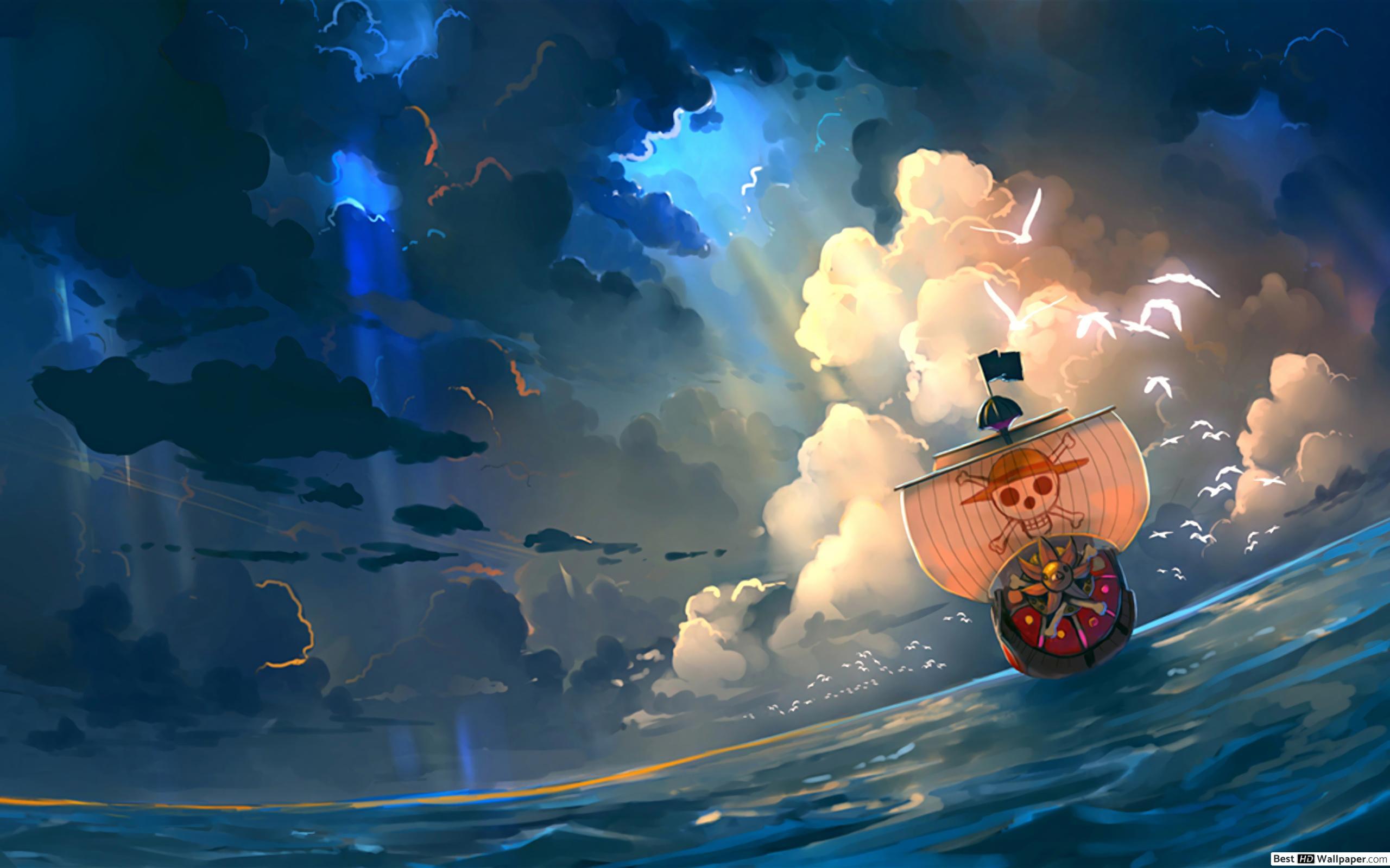 2560x1600 One Piece Sunny HD wallpaper download