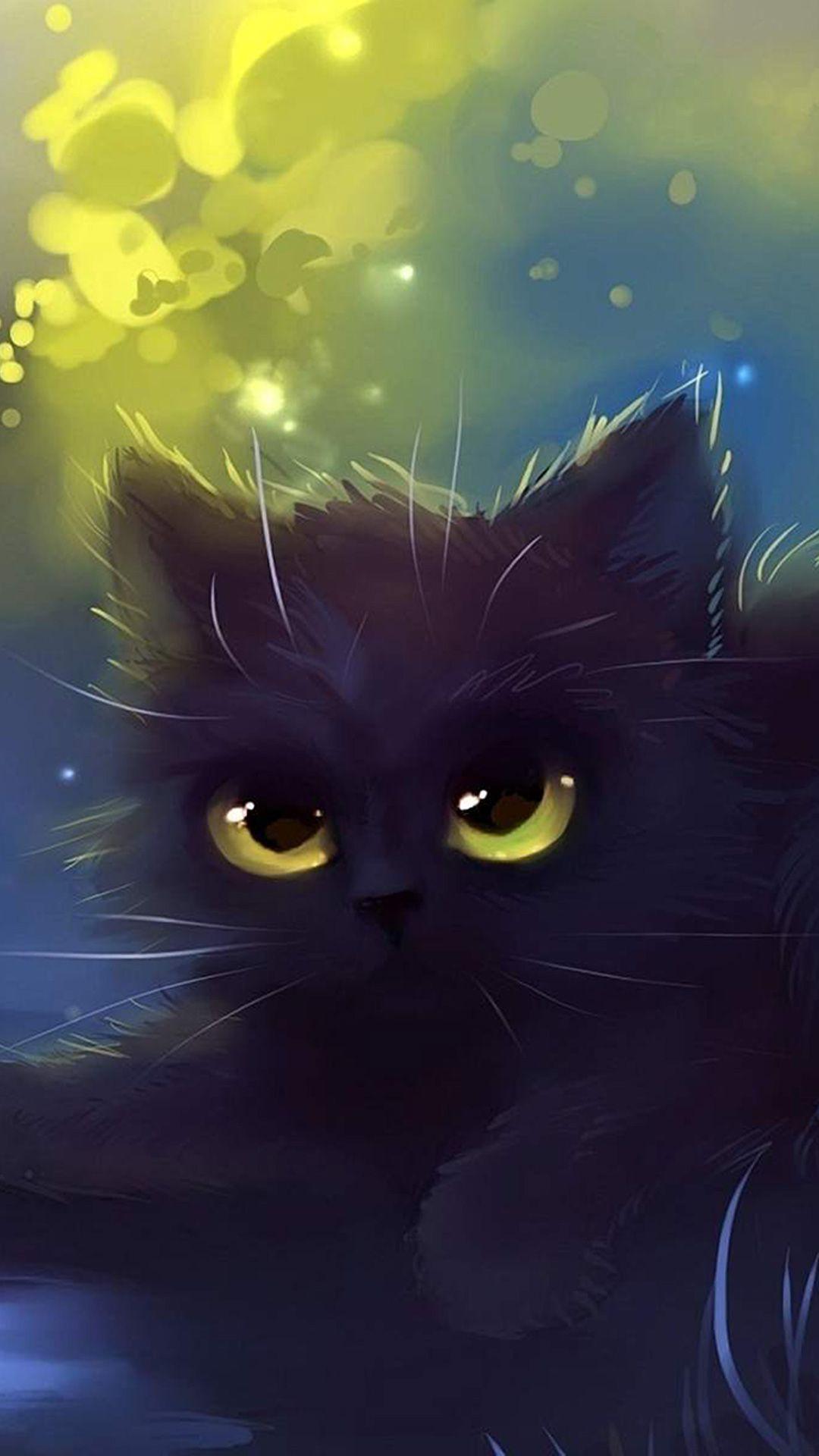 1080x1920 Aesthetic Cat Phone Wallpaper HD