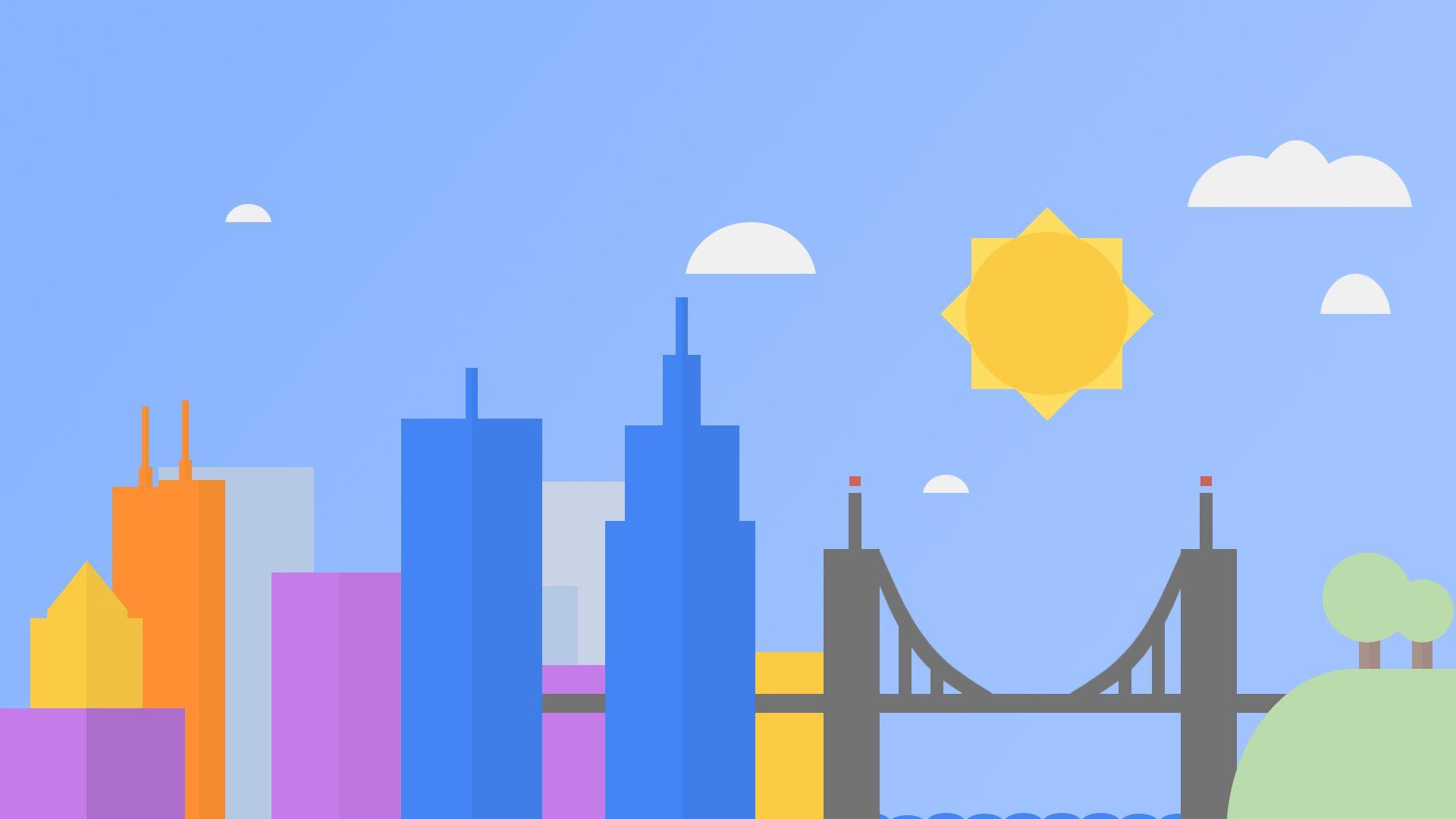 1920x1080 Google Inspired Wallpaper By Brebenel Silviu