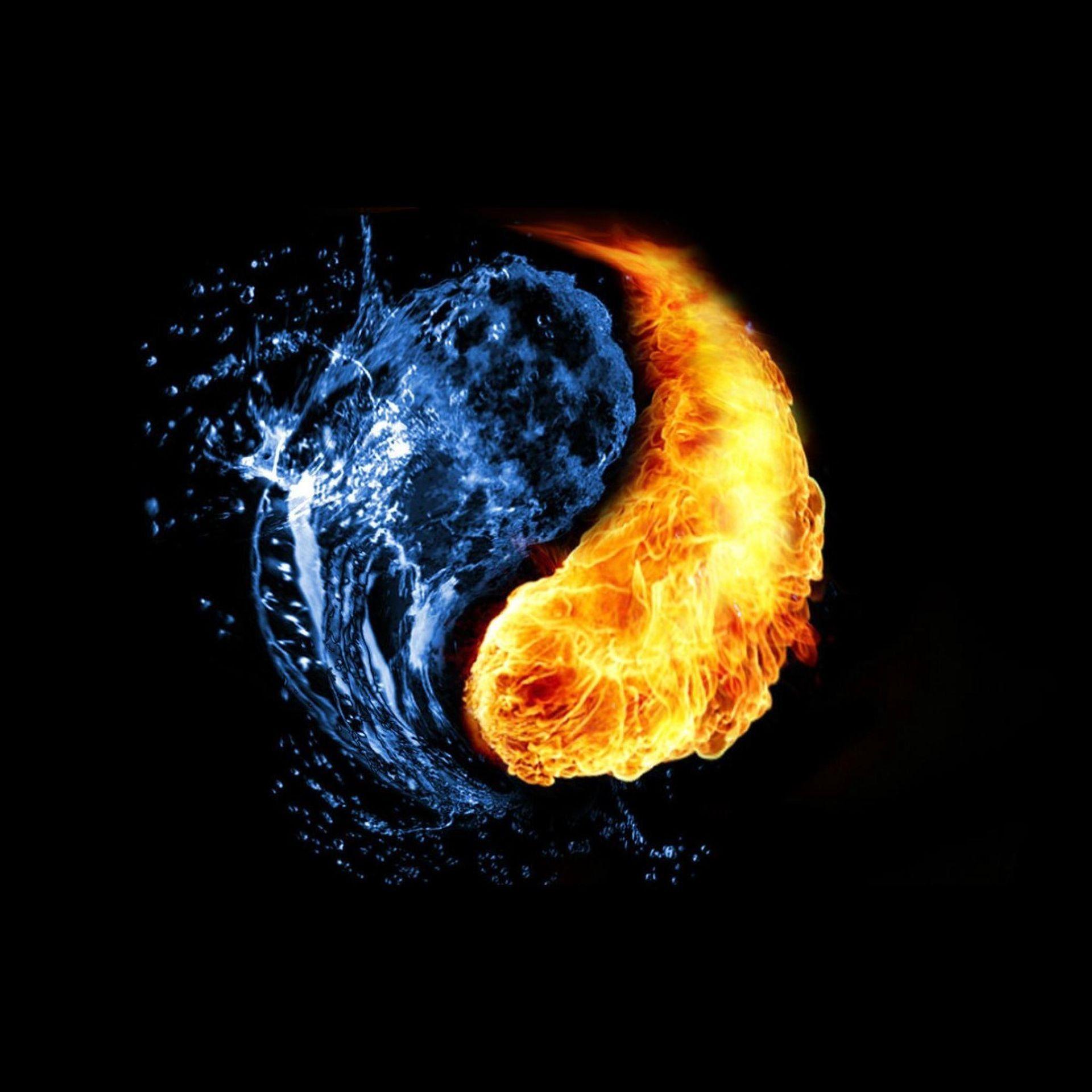 1920x1920 Steven Universe x Male Gem Reader 3: Opposites. Fire and ice wallpaper, Yin yang, Ice wallpaper