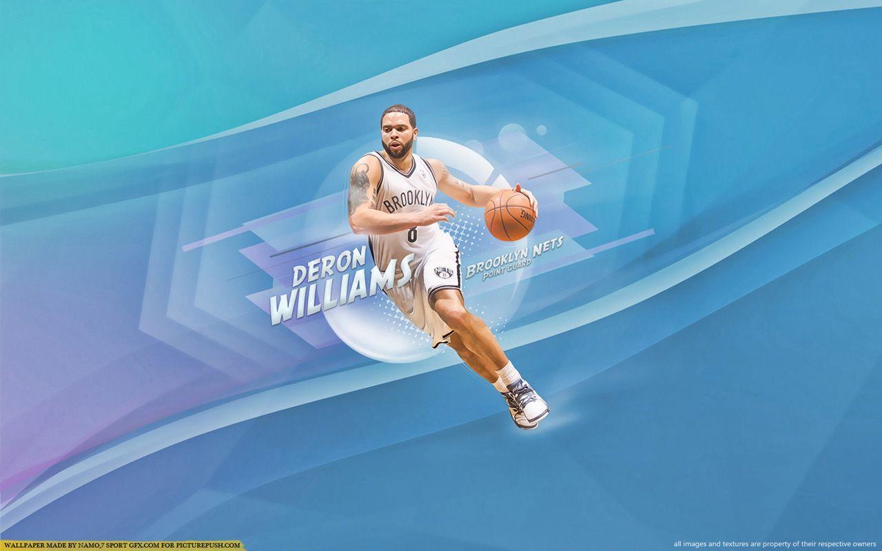 1280x800 Third and last for today is new wallpaper of Deron Williams, to download full size please visit. Deron williams, Nba wallpaper, Wallpaper