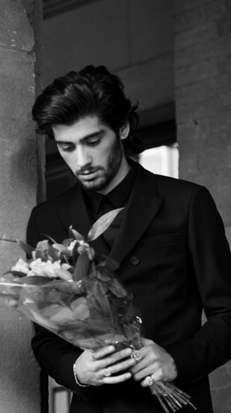 Zayn Malik Black And White Wallpapers Top Free Zayn Malik Black And White Backgrounds 