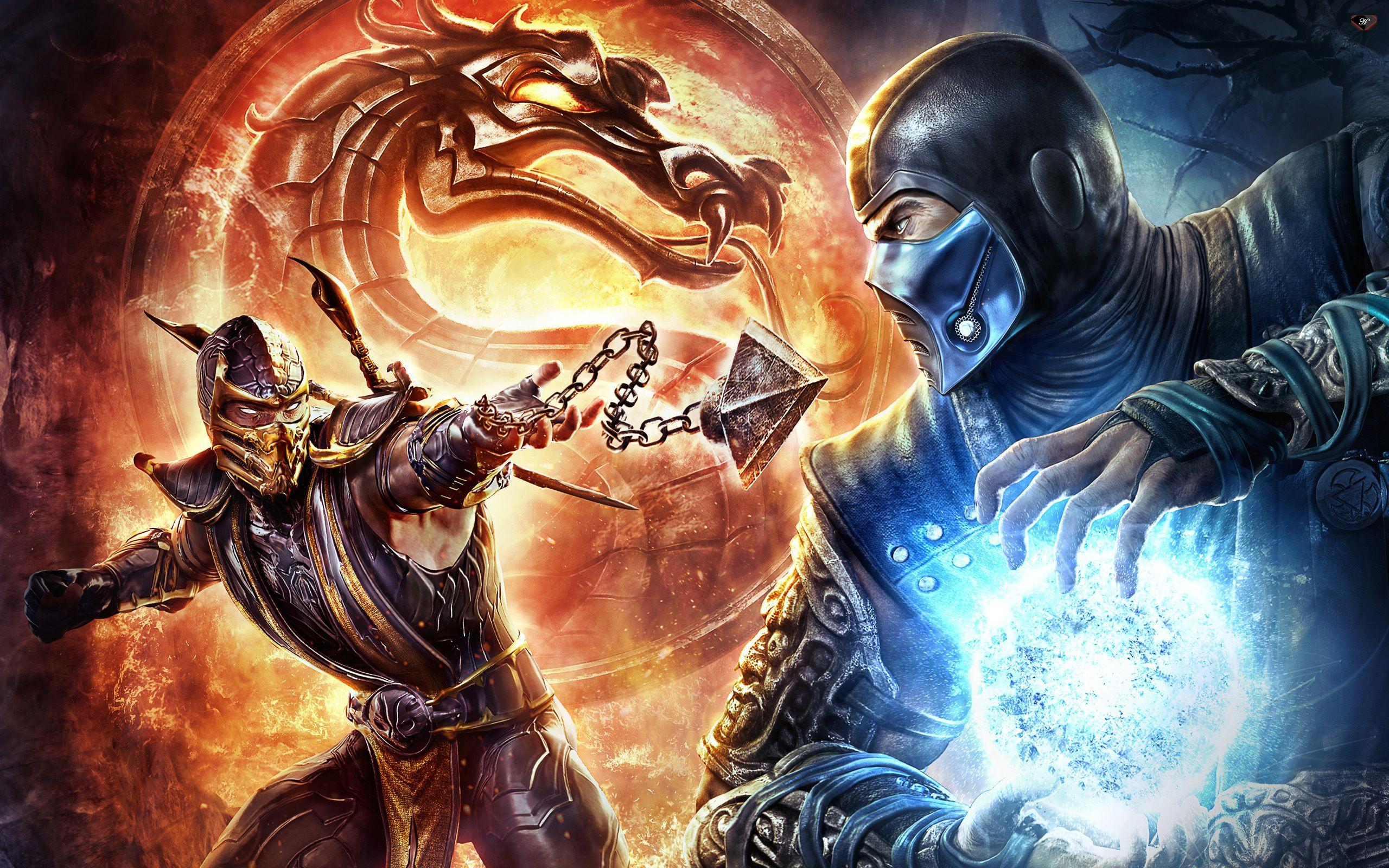 Hình nền HD 2560x1600 Scorpion (Mortal Kombat)