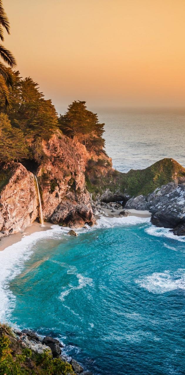 630x1280 4k HDR Ocean wallpaper