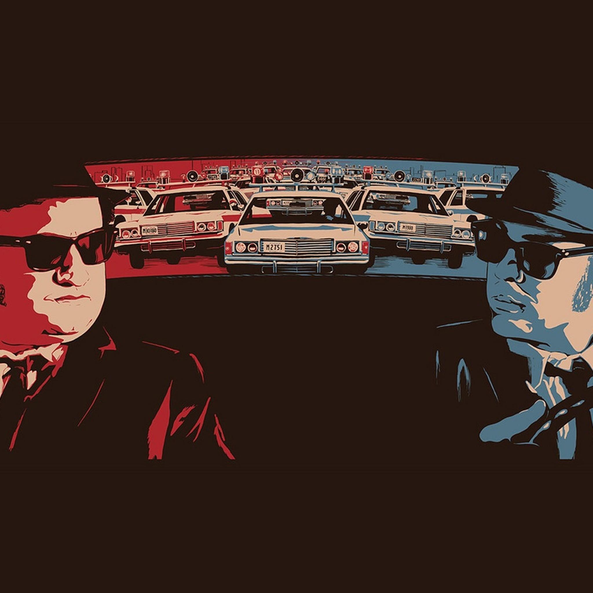 2048x2048 Blues Brothers Wallpaper background picture