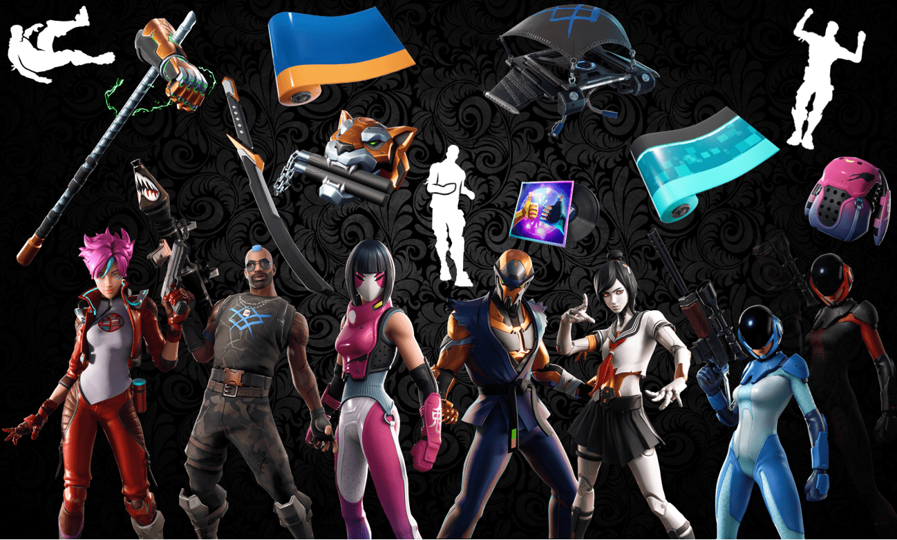 1298x782 Tsuki Fortnite Wallpaper