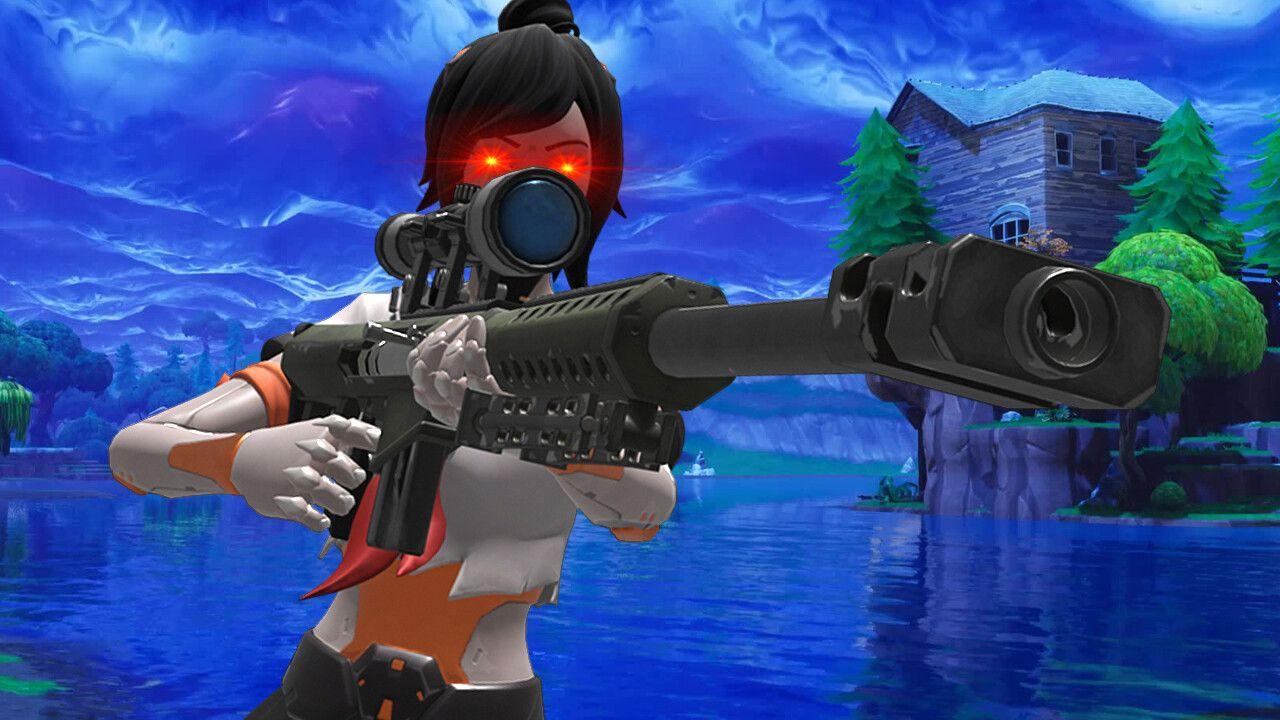 1280x720 fortnite tsuki skin with red anime eyes by Z3VO dzn. Anime eyes, Red anime, Cool animations