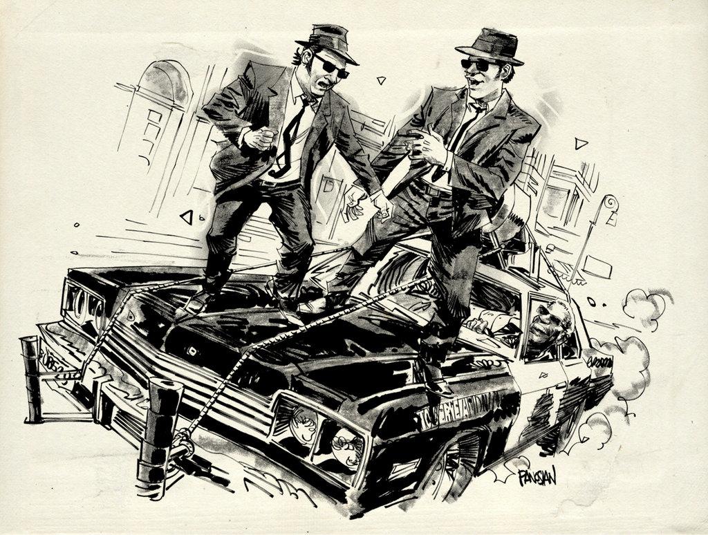 1024x774 Poster Blues Brothers Fan Art