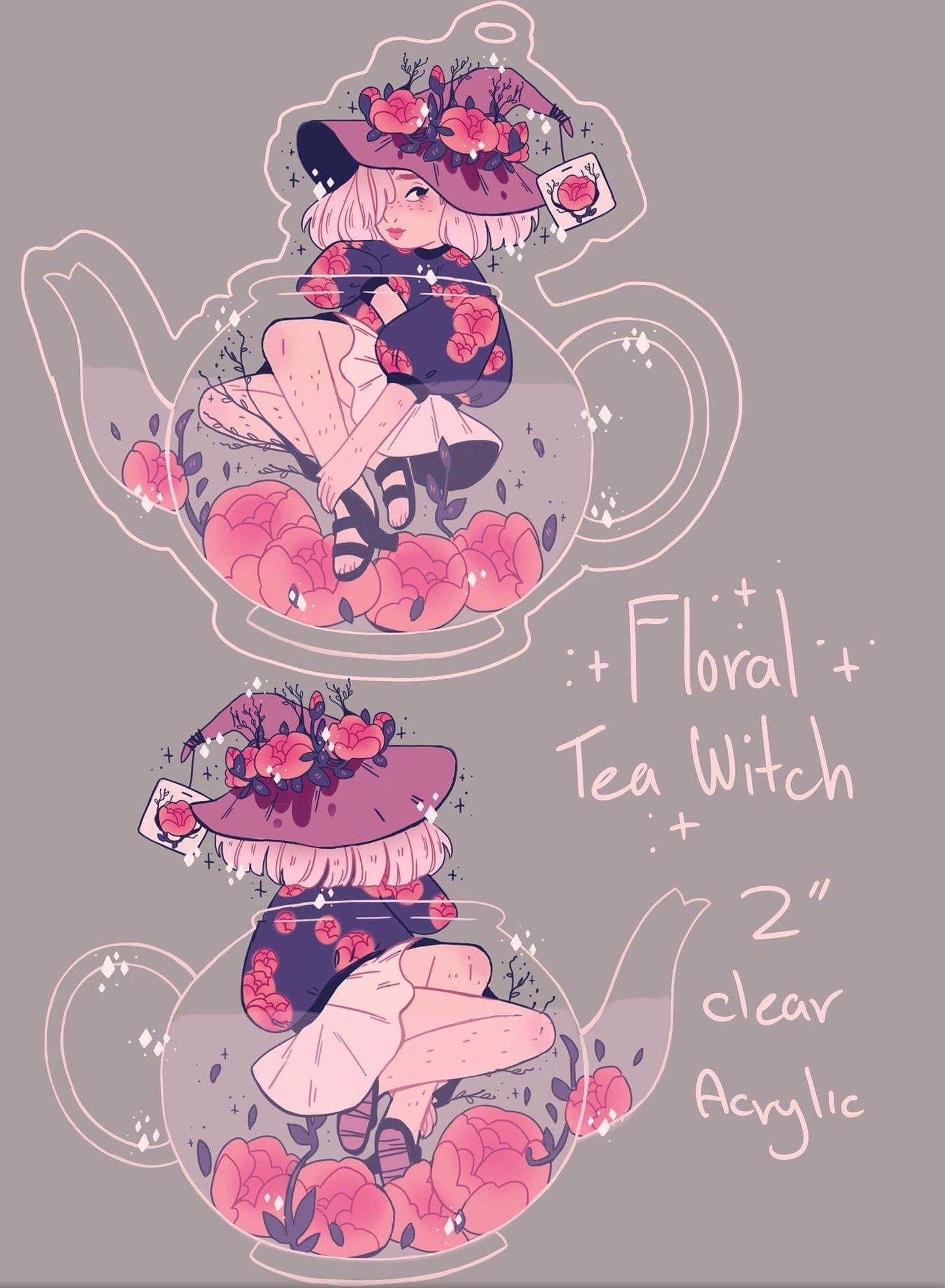 1443x1965 Cute Aesthetic Witch Drawing