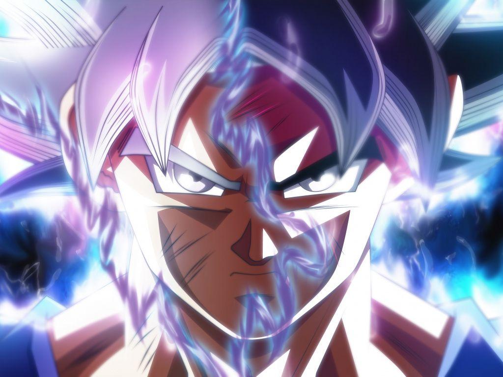 1024x768 DBZ Face Wallpaper