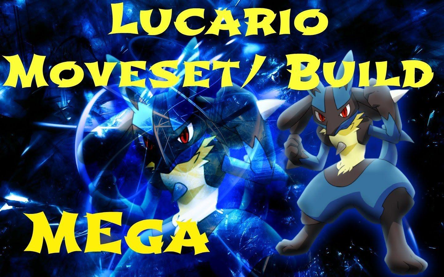 1440x900 Competitive Lucario & Mega Lucario Pokemon XY Moveset Build