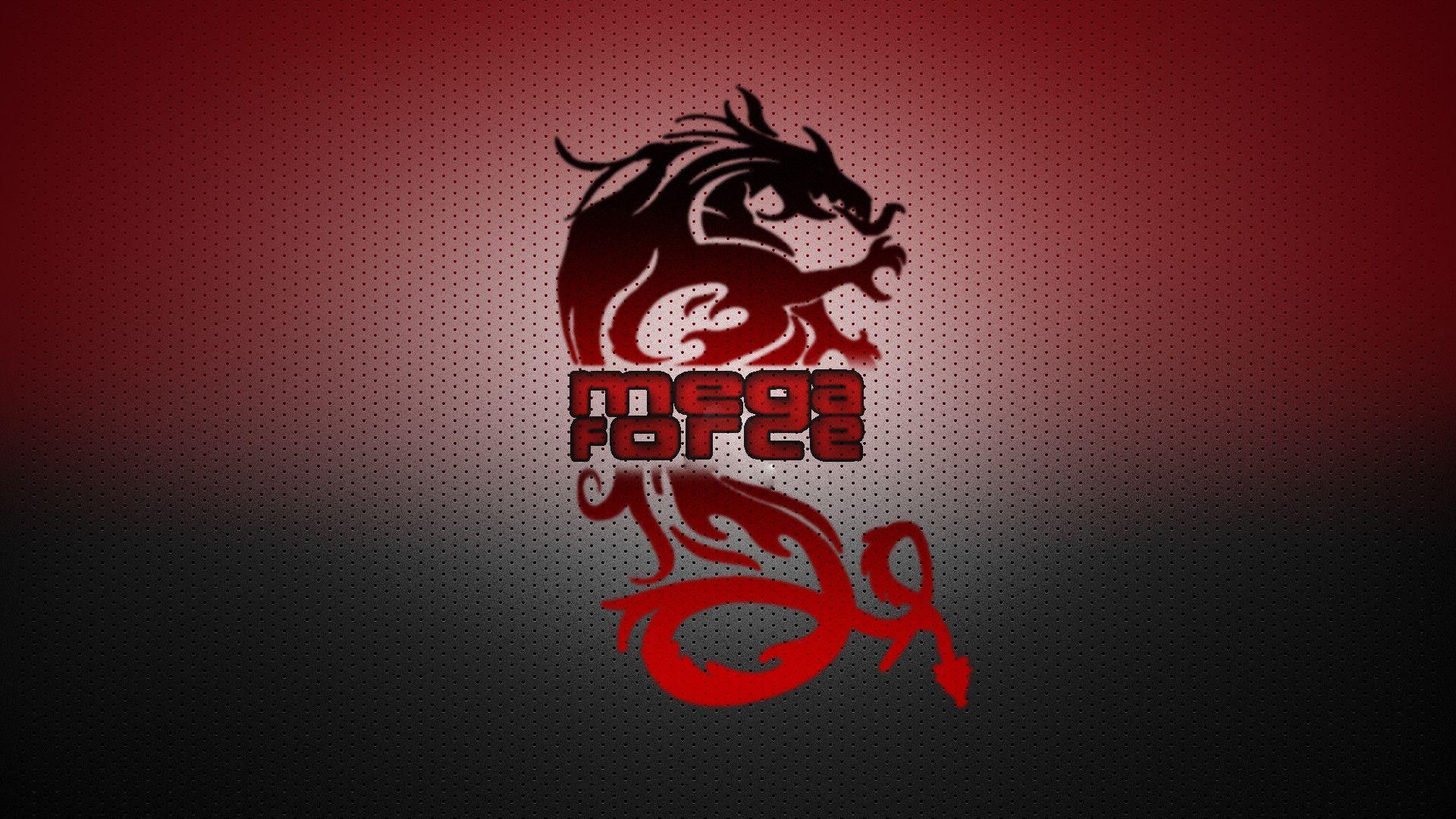1920x1080 Red Monster Logo Wallpaper HD