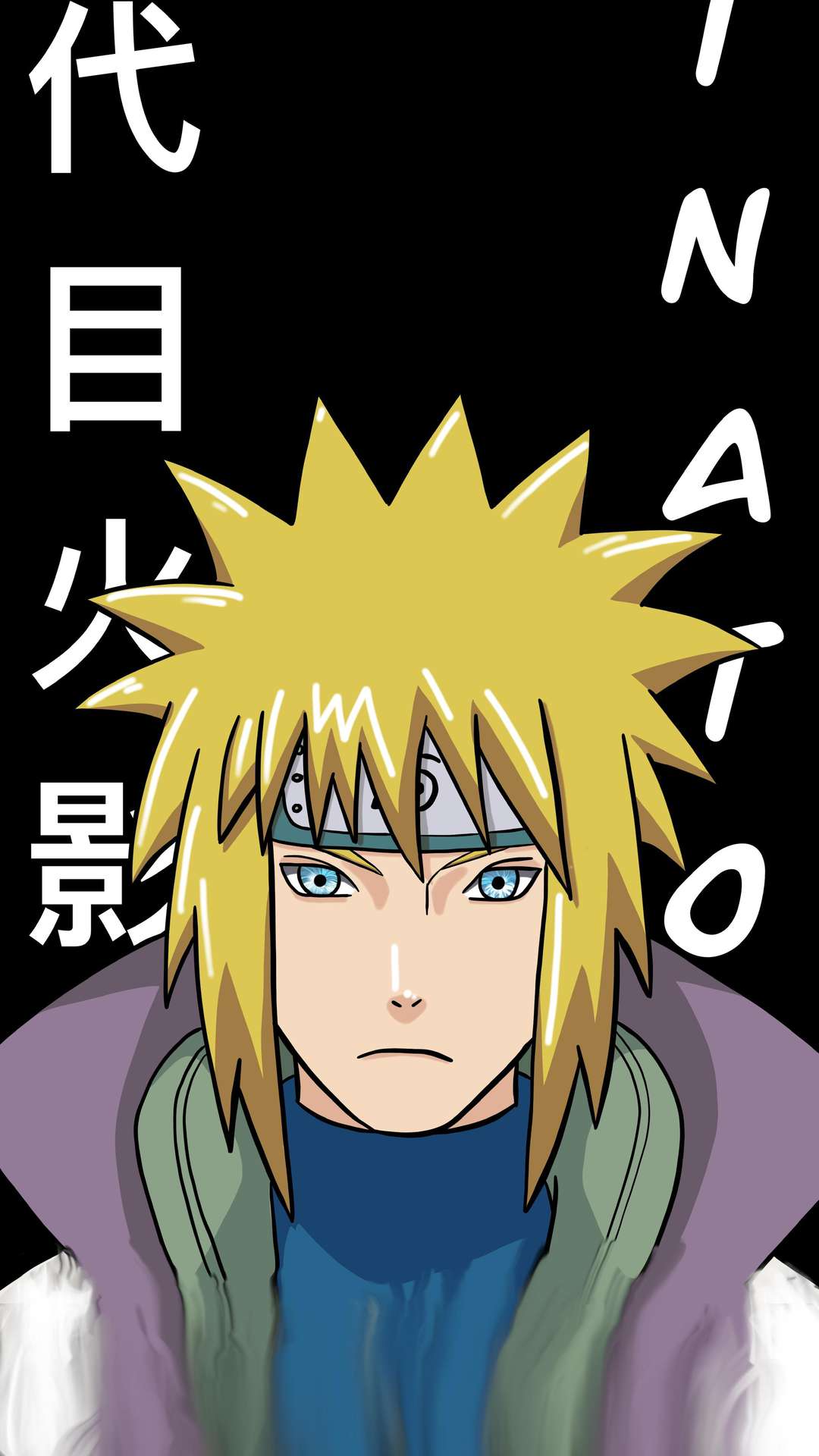 1080x1920 Minato Namikaze Wallpaper for iPhone and Android