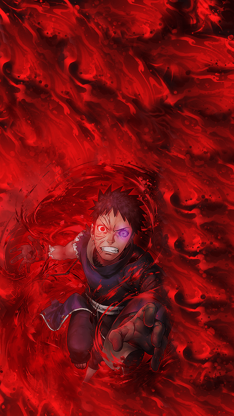 750x1335 4K Obito Wallpaper