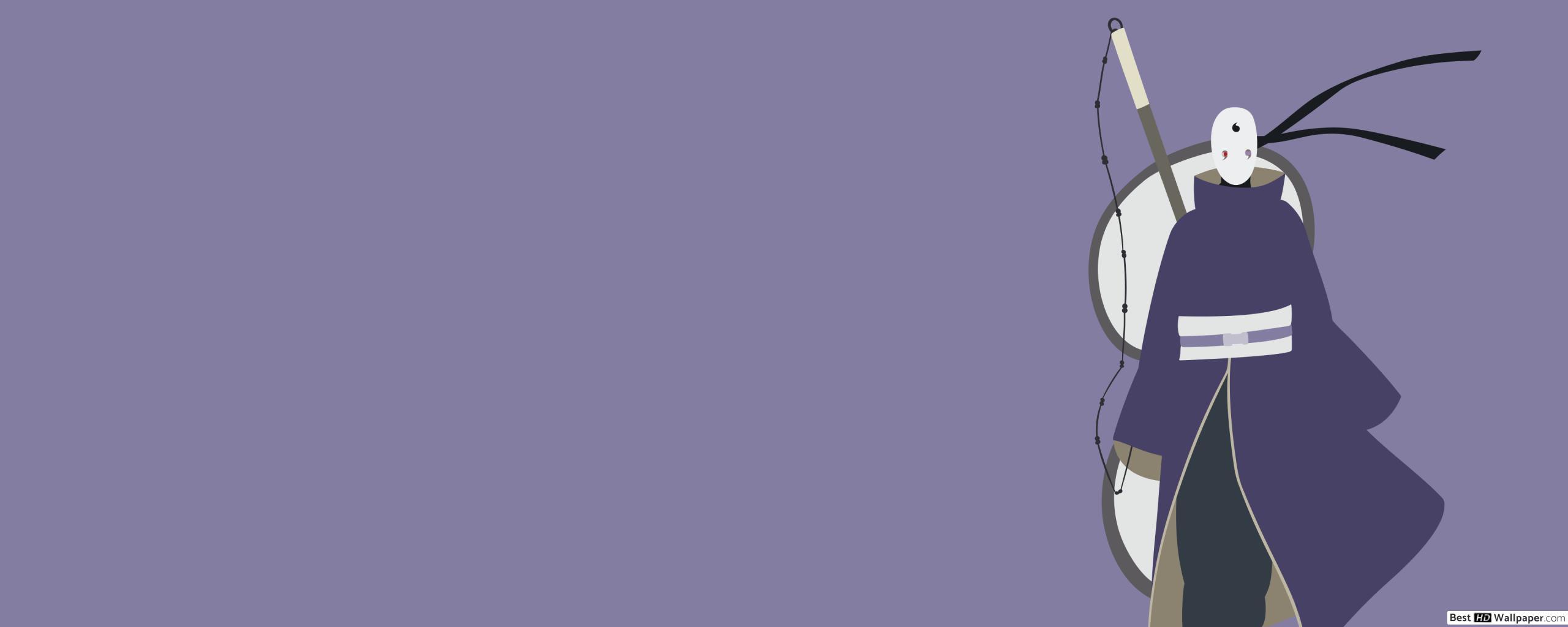 2560x1024 Obito Uchiha HD wallpaper download
