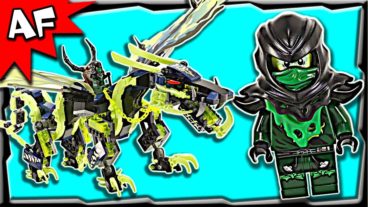 1280x720 Lego Ninjago Attack of MORRO DRAGON 70736 Ghost Army Stop Motion Build Review