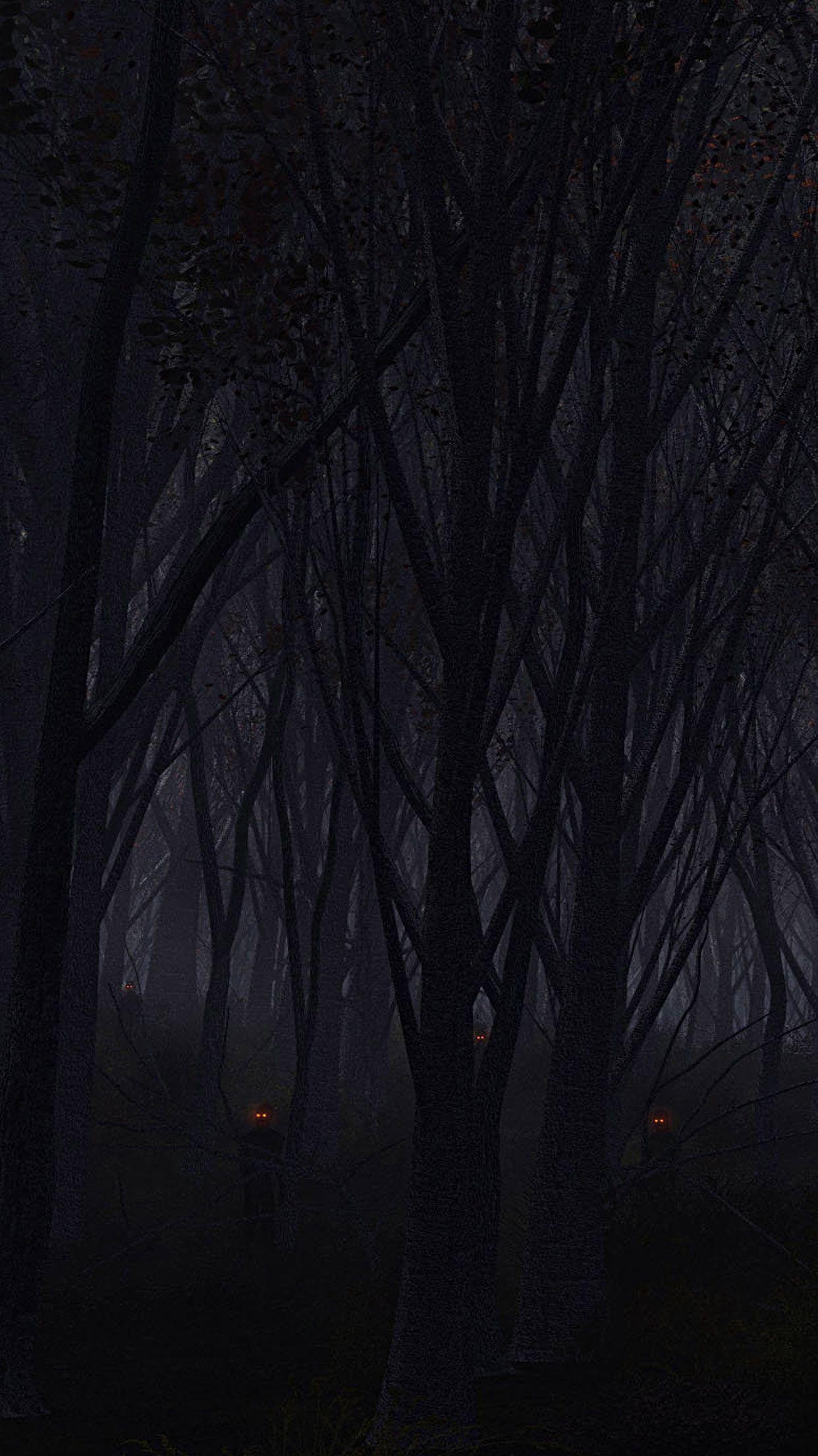 1242x2208 Phone Wallpaper. Dark forest, Dark grunge, Dark