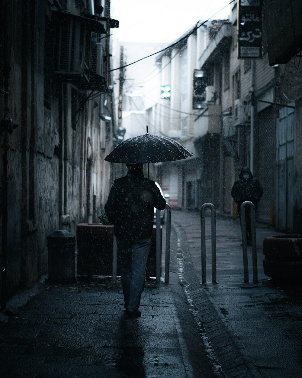 1000x1250 Man With Umbrella Picture. Download Free Image