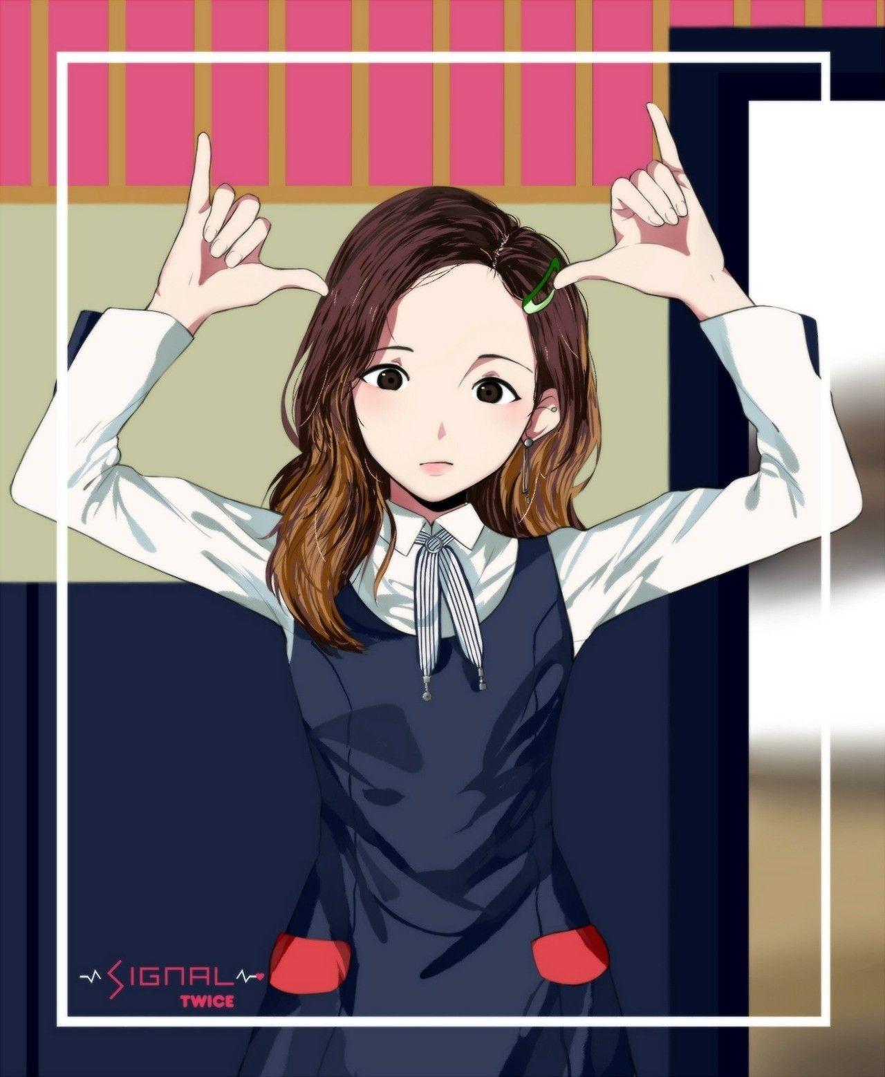 1280x1558 Fanart Twice Anime Wallpaper