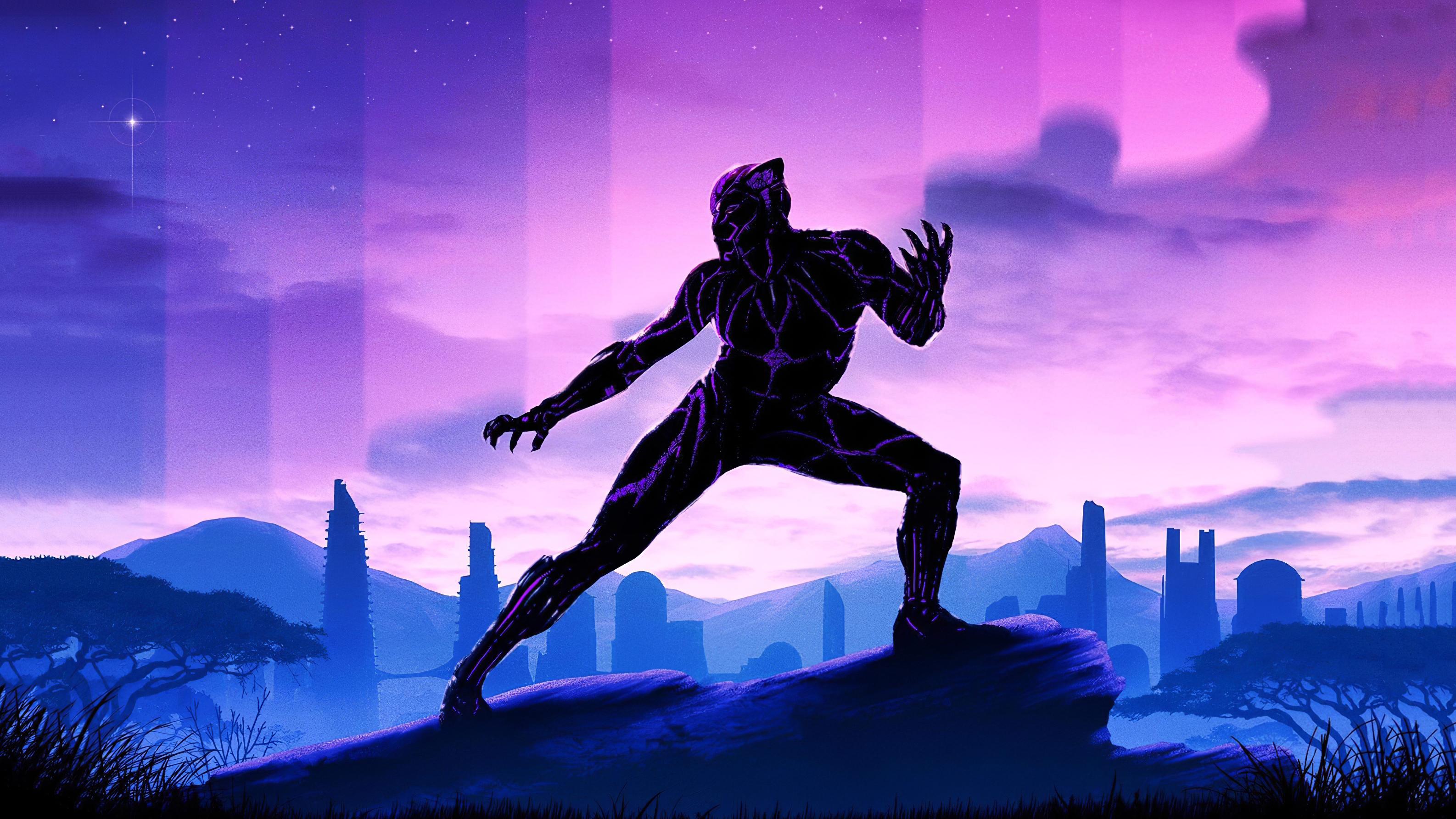 3172x1784 Black Panther 2020 Wallpaper
