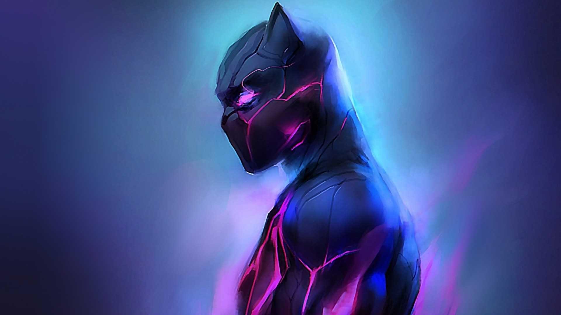 1920x1080 Black Panther Wallpaper Discover more Avengers, background, desktop, iphone, Marvel wallpaper.. Black panther marvel, Black panther, Background black