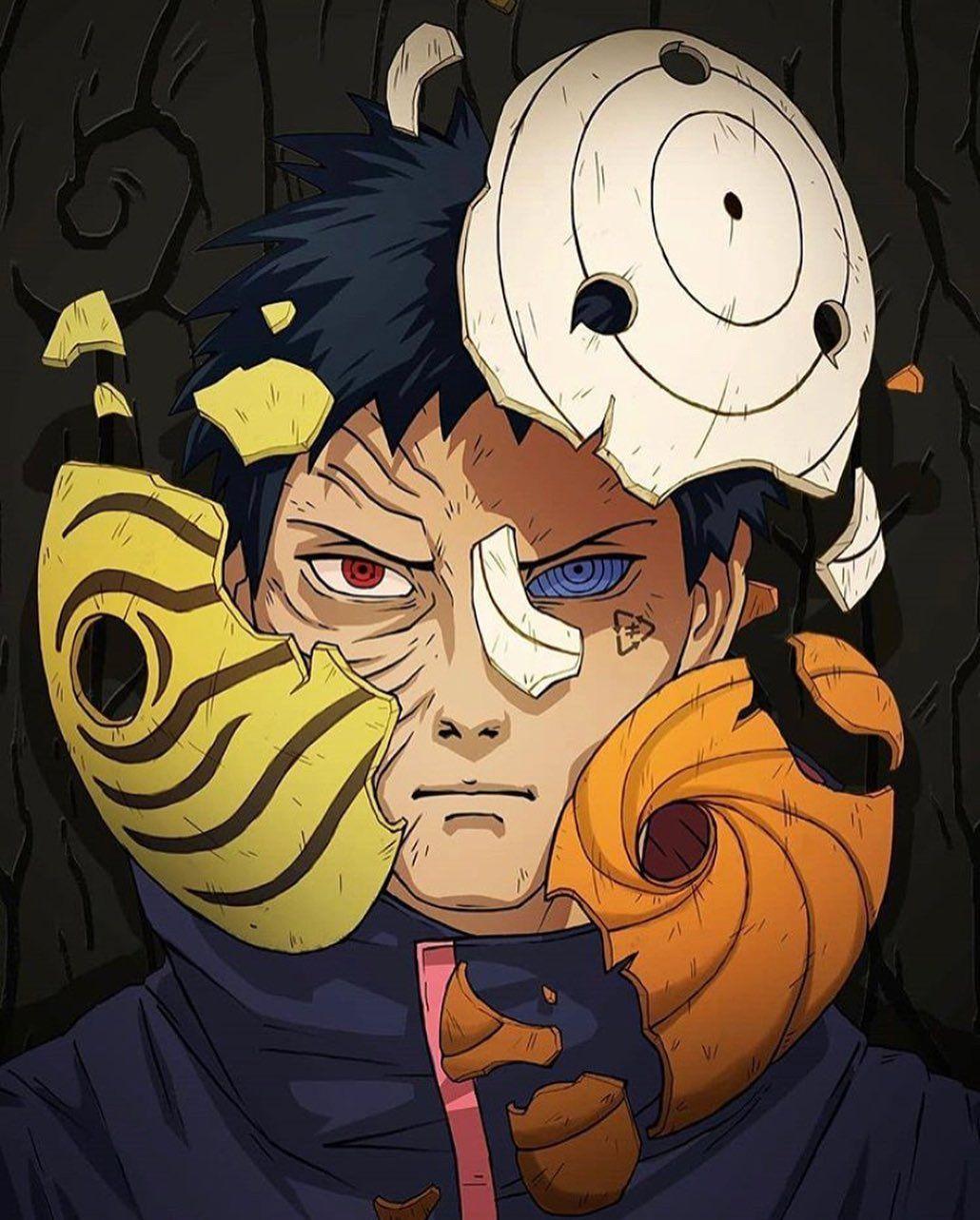1030x1283 Obito Mask Wallpaper