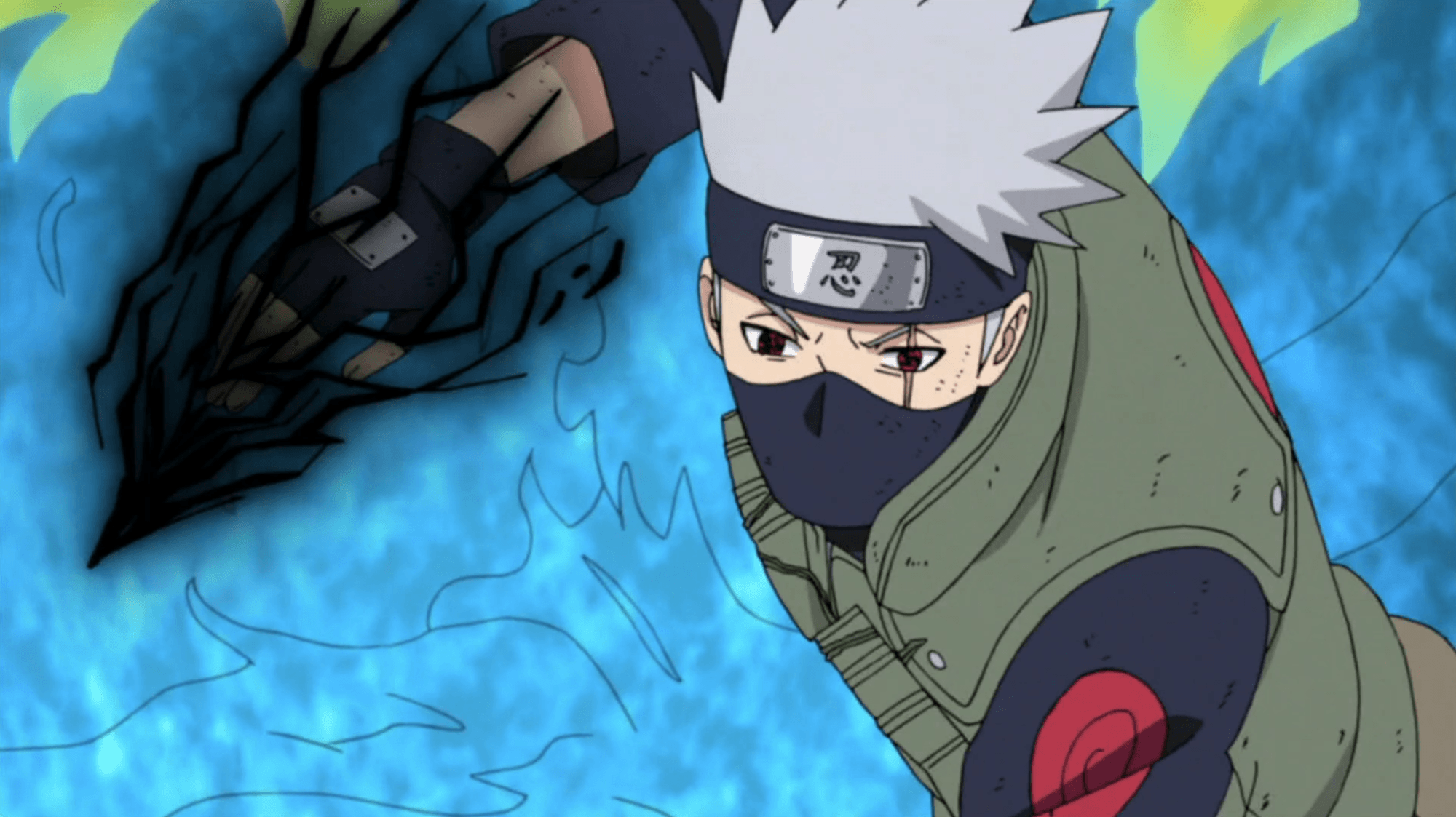 2000x1123 Kakashi Lightning Blade Wallpaper