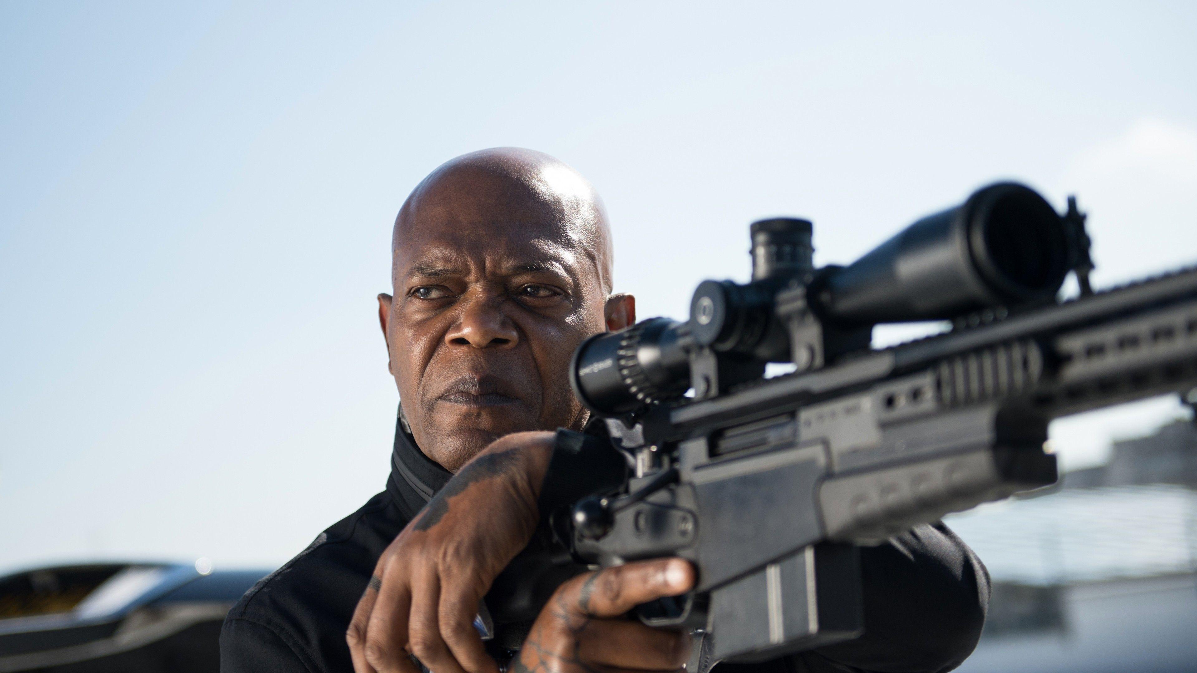 3840x2160 Wallpaper The Hitman's Bodyguard, Samuel L. Jackson, 4k, Movies