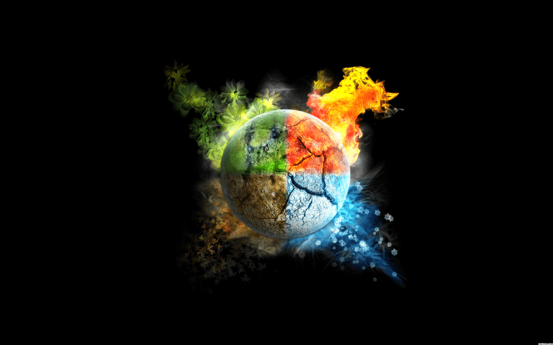 1920x1200 Free download Very cool looking Art and Photography Earth air fire water [1920x1200] for your Desktop, Mobile & Tablet. Explore Elemental Background. Elemental Background, Elemental Wallpaper HD, Elemental Hero Wallpaper