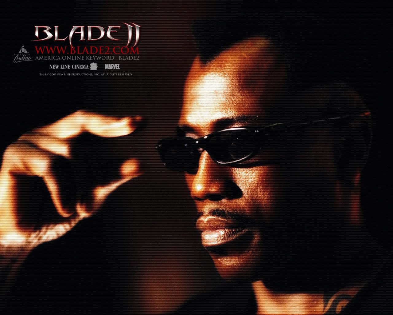 1280x1024 Blade 2 del Toro Wallpaper