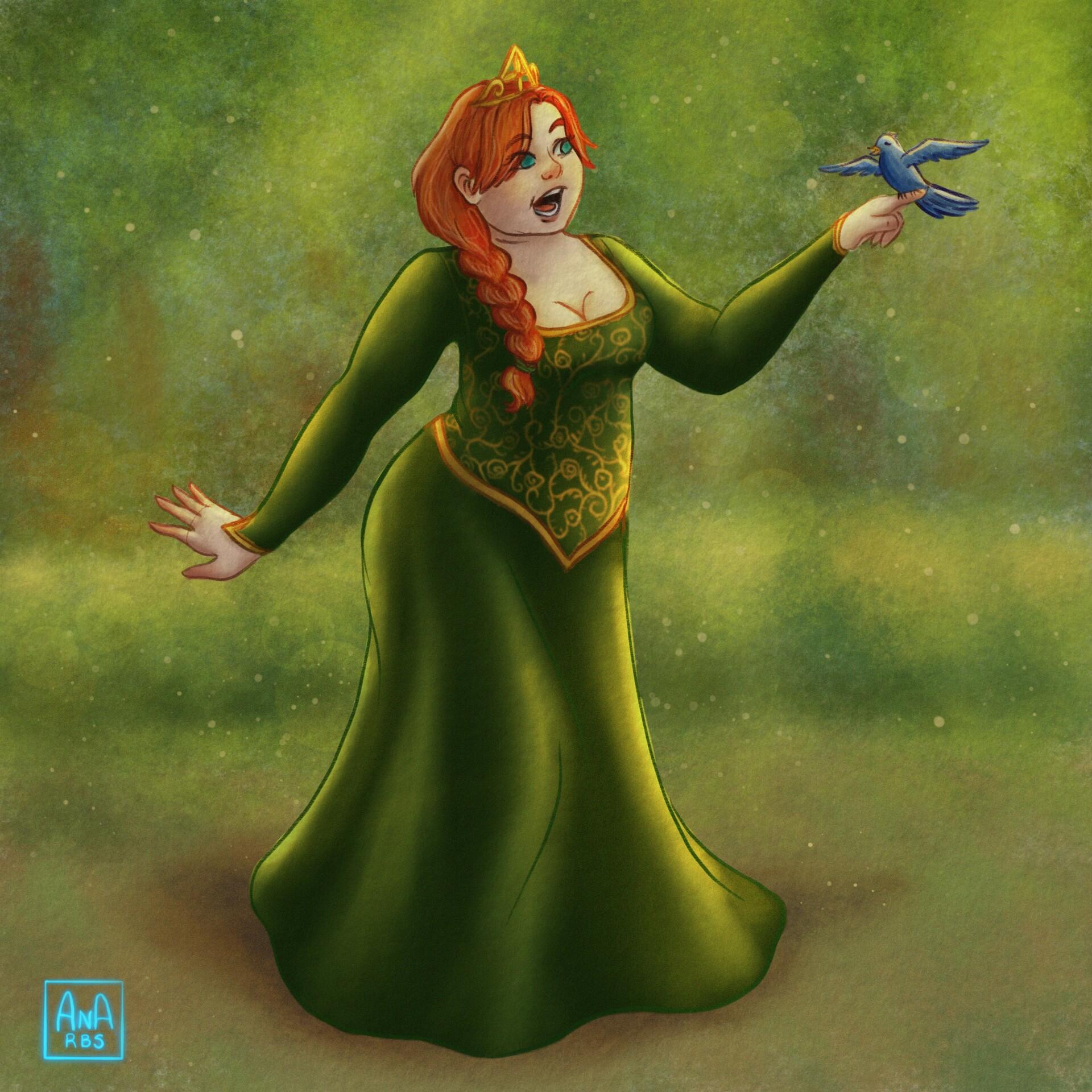 1920x1920 Fanart of fiona from shrek in fat version, Ana Victoria Boa Sorte