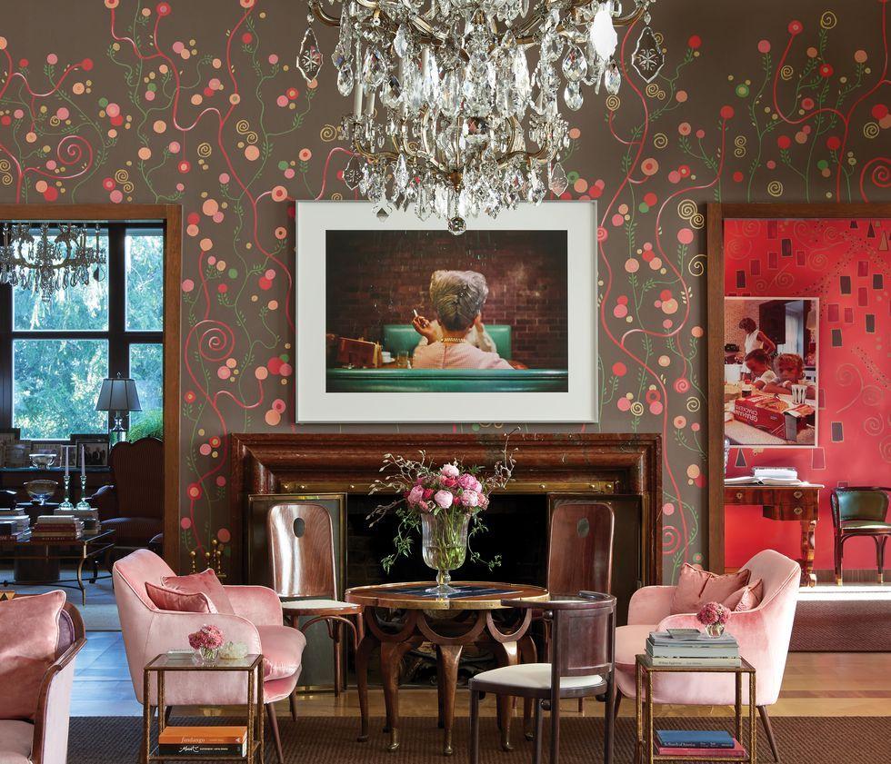 980x841 Inspiring Living Room Wallpaper Ideas Wallpaper Decorating Ideas
