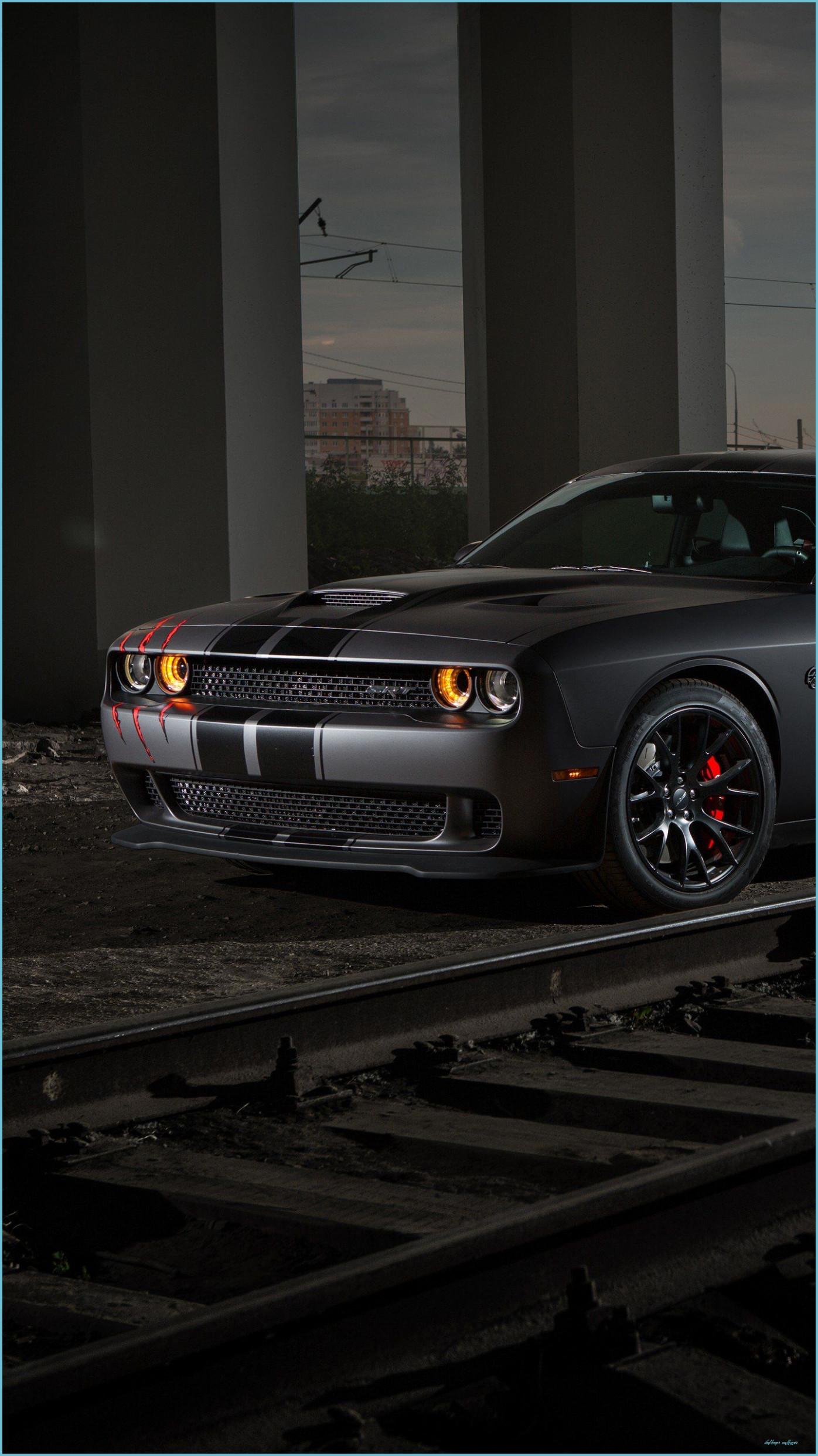 1396x2483 14K Dodge Challenger SRT Hellcat, HD Cars Wallpaper Photo