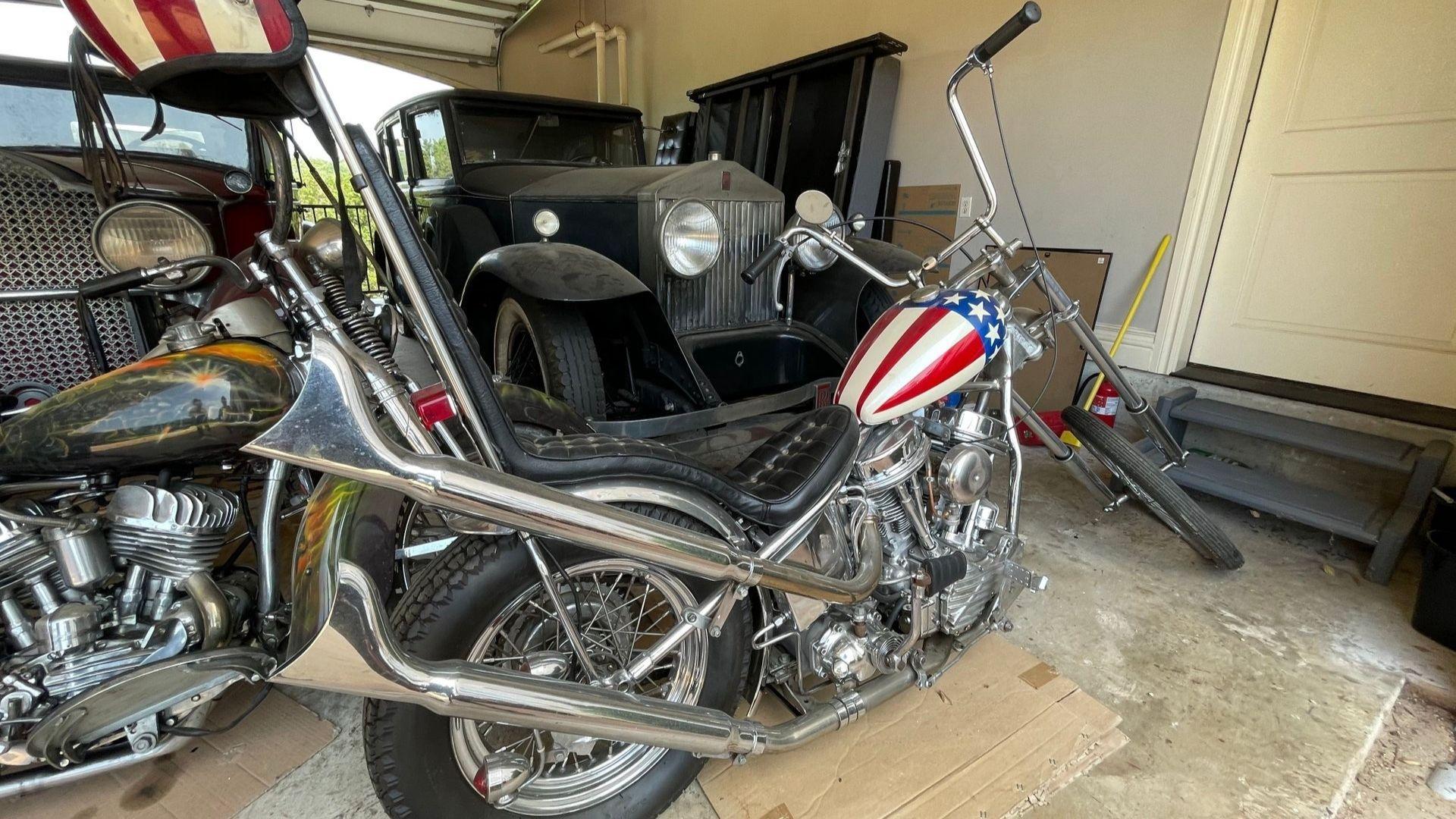 1920x1080 Motorcycle Monday: 1952 Harley Davidson Captain America Crash Bike