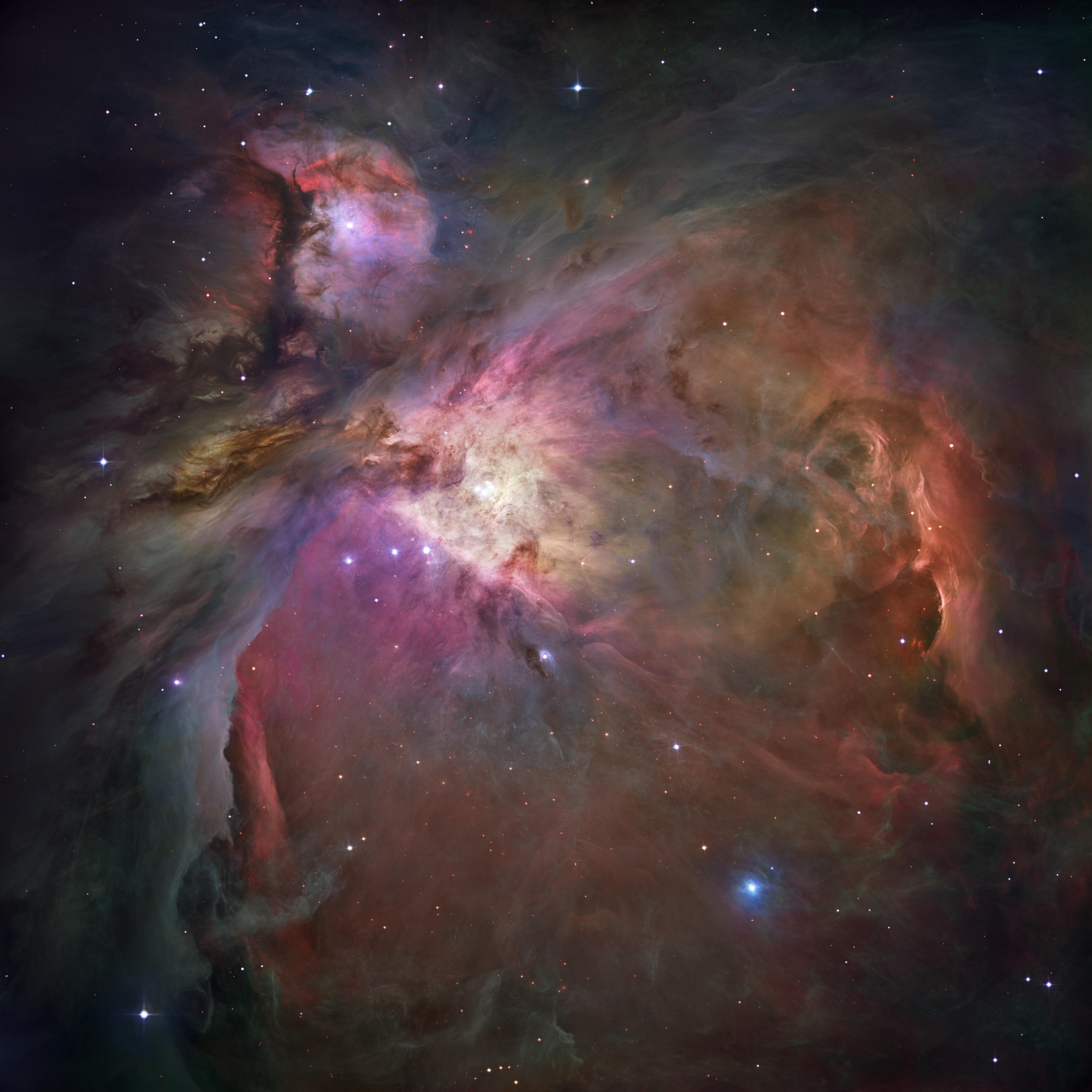 6000x6000 Hubble's Sharpest View of the Orion Nebula