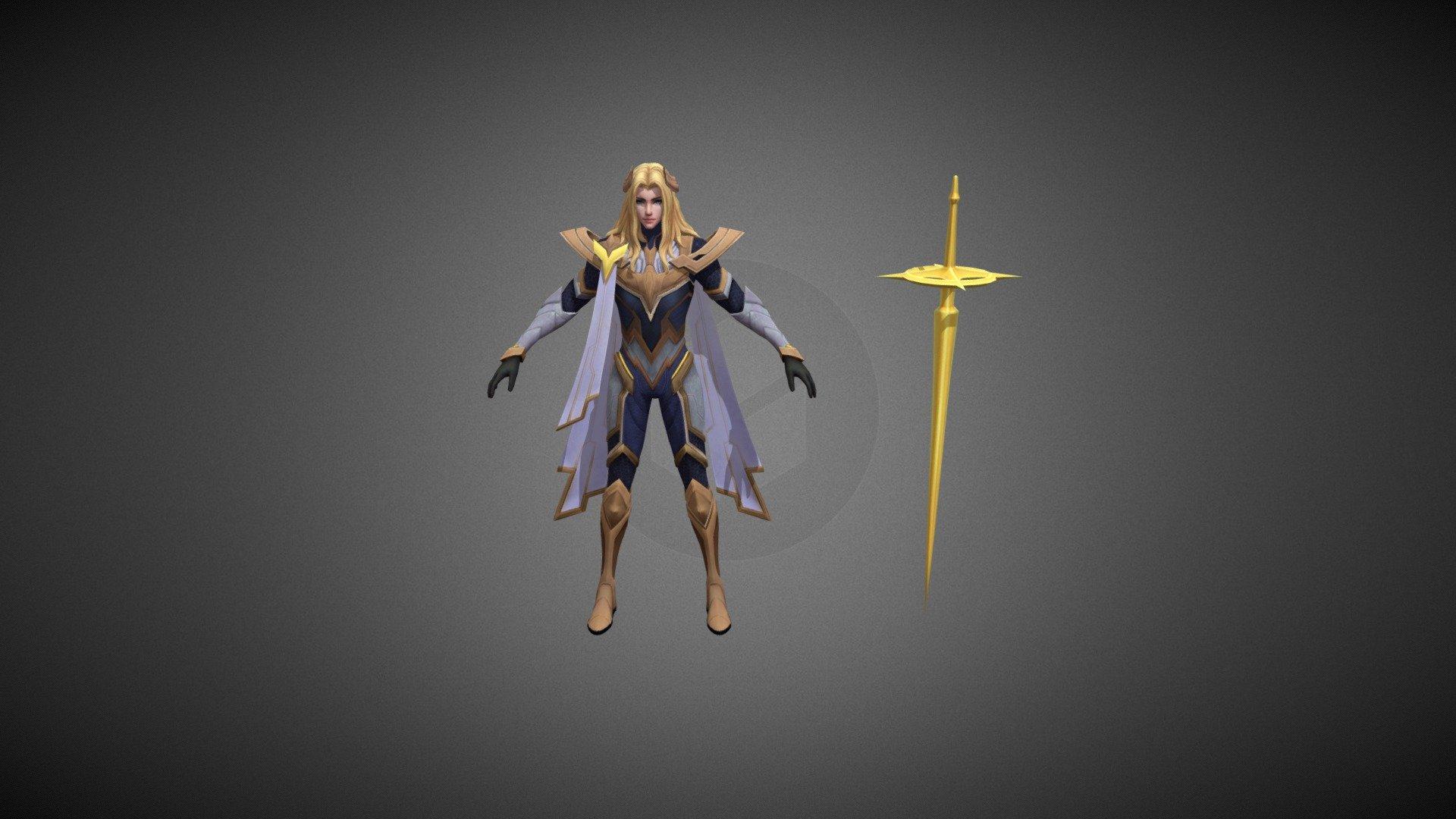 1920x1080 Anh hùng Lancelot bậc thầy kiếm thuật HUYỀN THOẠI DI ĐỘNG - Tải xuống mô hình 3D miễn phí của adelesmana10041991 [f0aa9d7)
