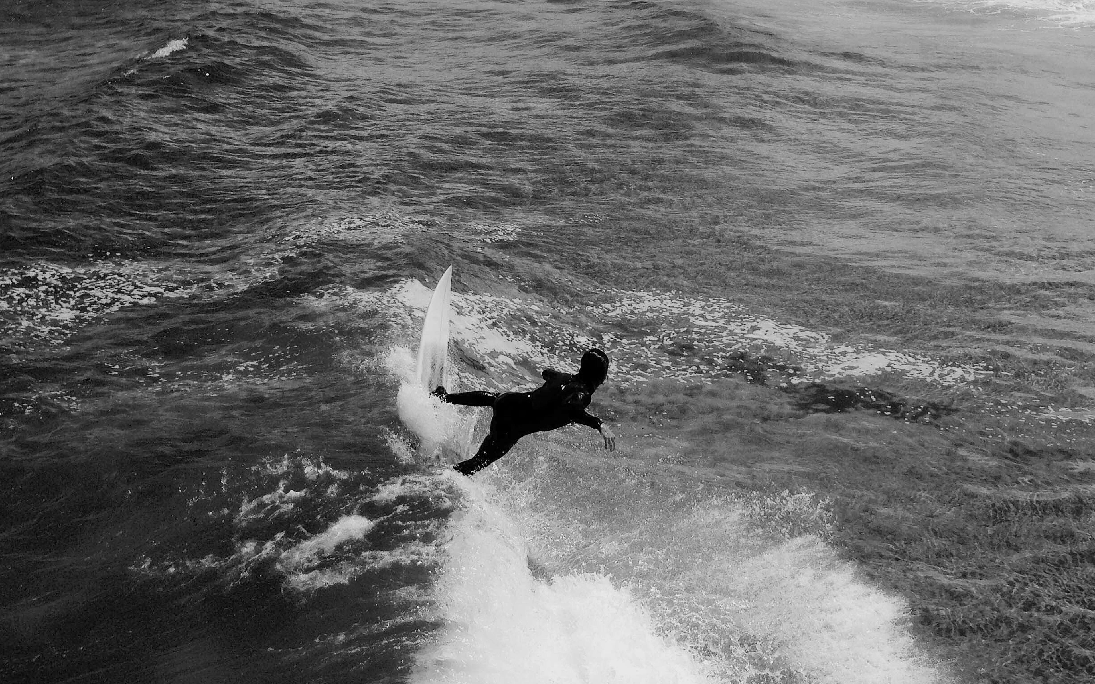 Surfing Black and White Wallpapers Top Free Surfing Black and White