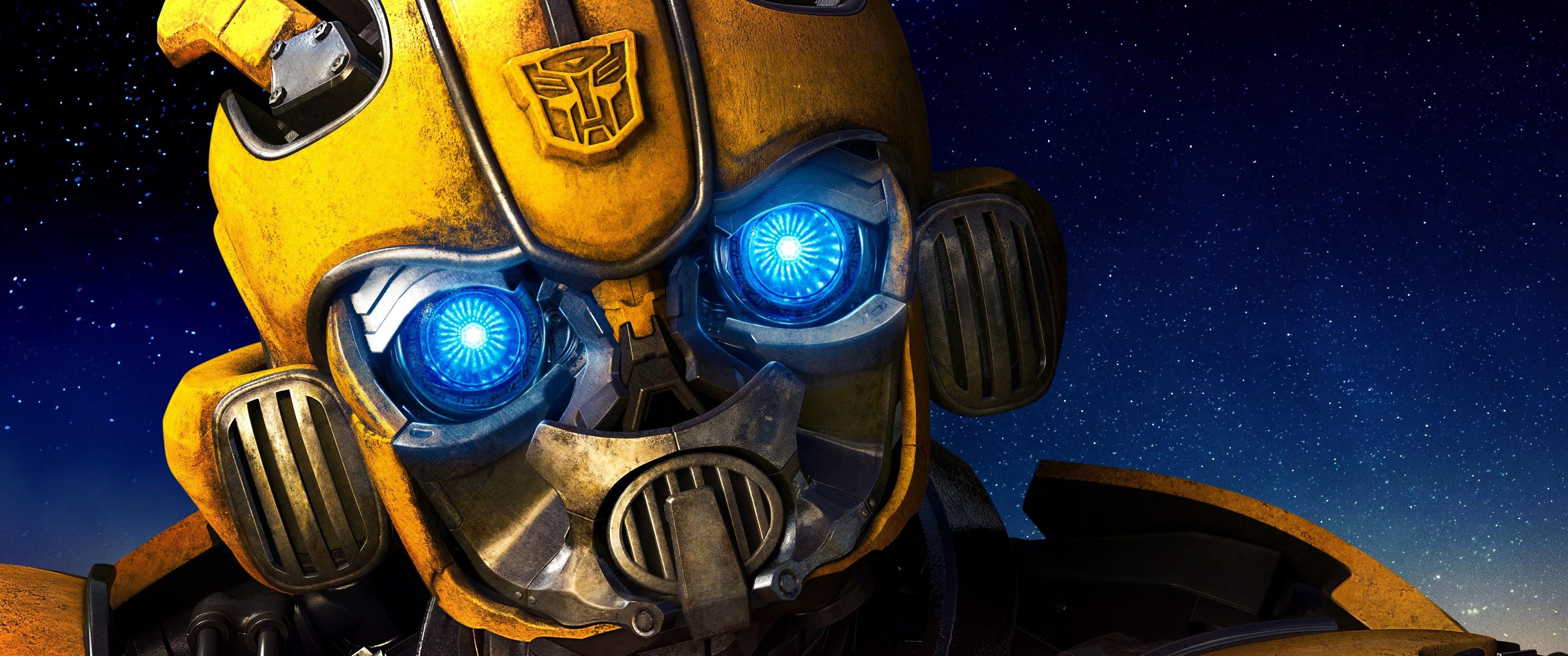 3440x1440 Download 3440x1440 Bumblebee Robot Wallpaper