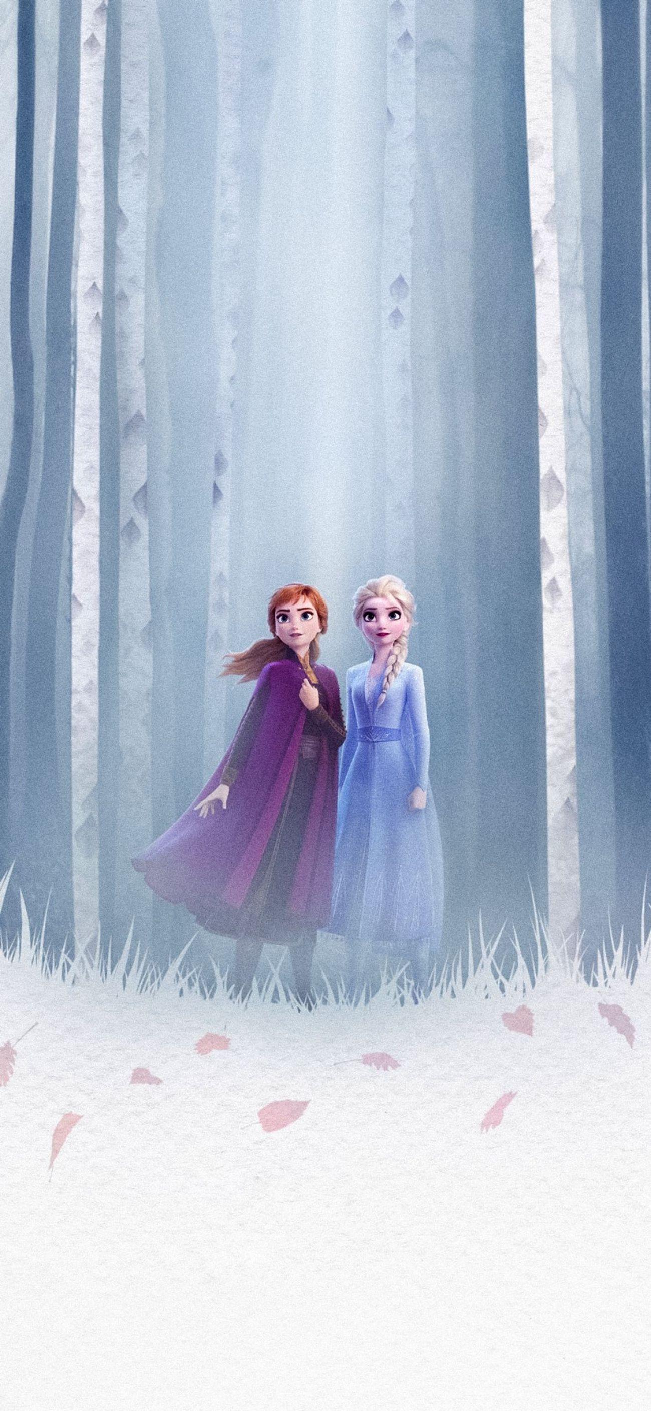 1300x2815 iPhone Elsa Frozen Wallpaper HD