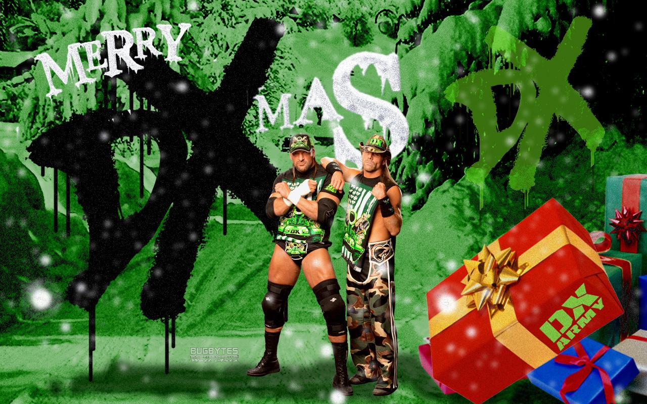 1280x800 Triple H And Shawn Michaels Christmas Wwe Dx