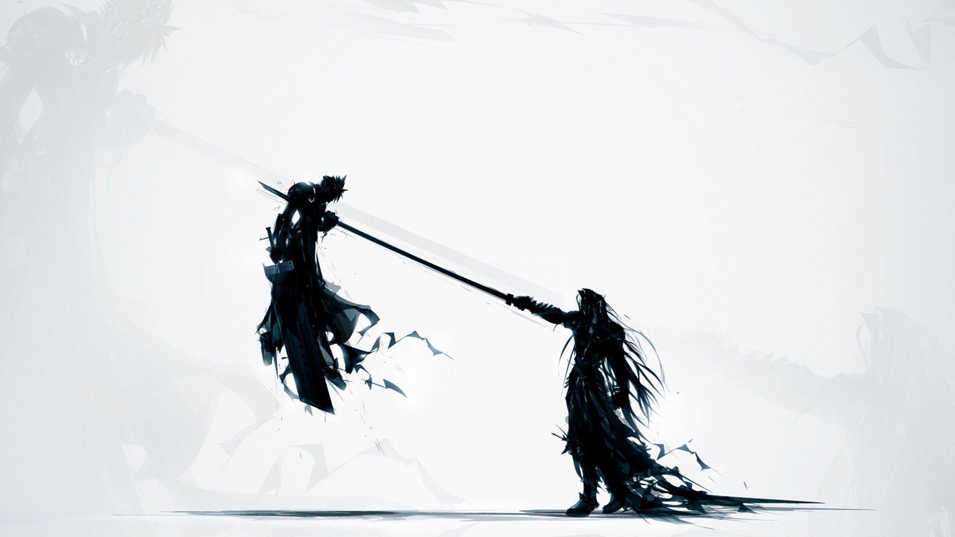 1920x1080 Final Fantasy, Cloud Strife, Sephiroth HD Wallpaper / Desktop and Mobile Image & Photo