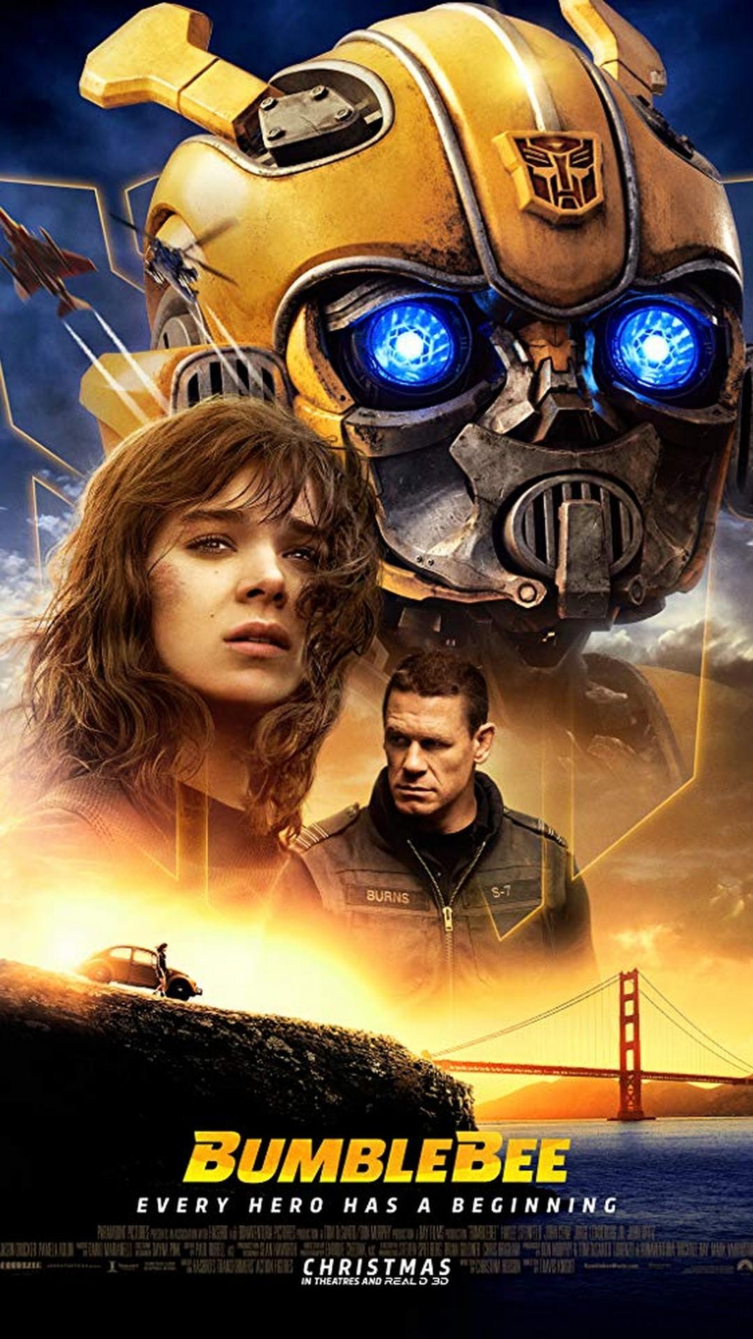 1080x1920 Bumblebee 2018 Poster Movie Movie Poster Wallpaper HD