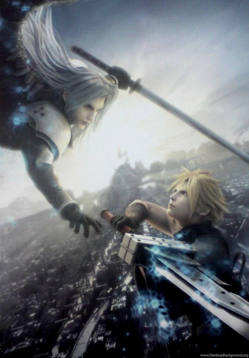 Cloud vs Sephiroth Wallpapers - Top Free Cloud vs Sephiroth Backgrounds ...