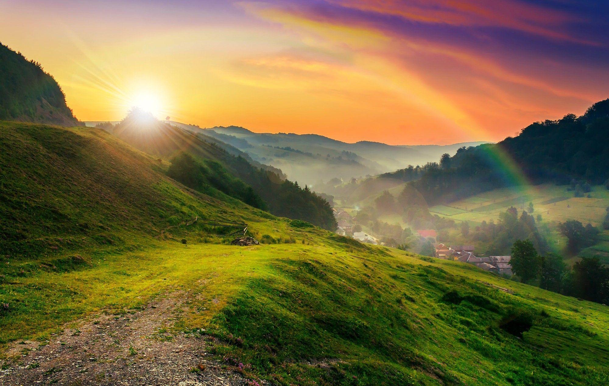 Hillside Wallpapers - Top Free Hillside Backgrounds - WallpaperAccess